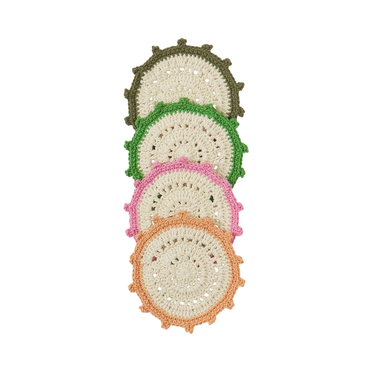 Alameda Crochet Coaster Set