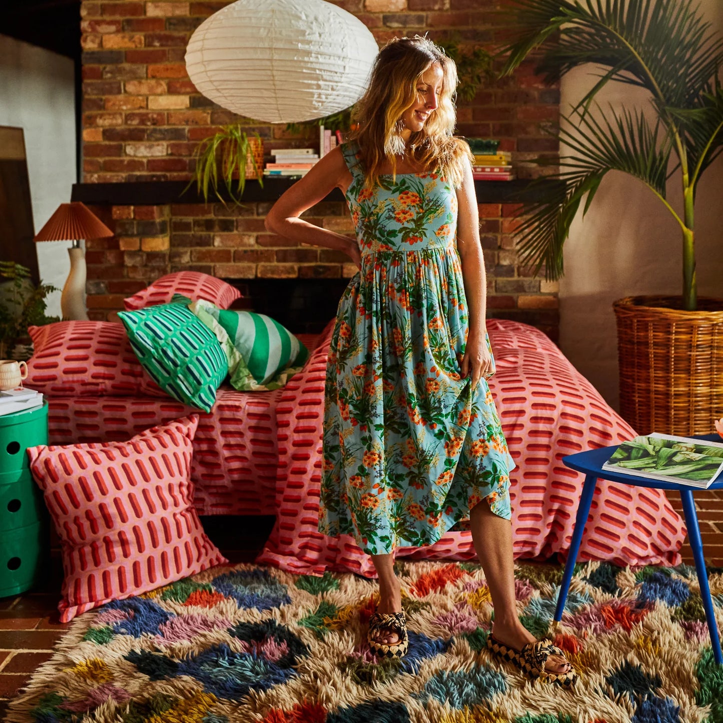 Yarrow Strappy Maxi Dress