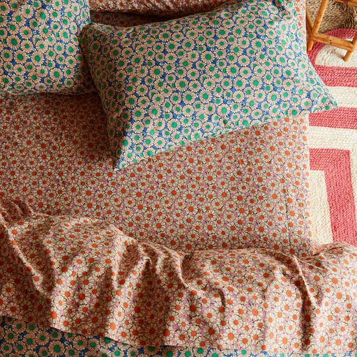 Posie Cotton Pillowcase Set Freesia