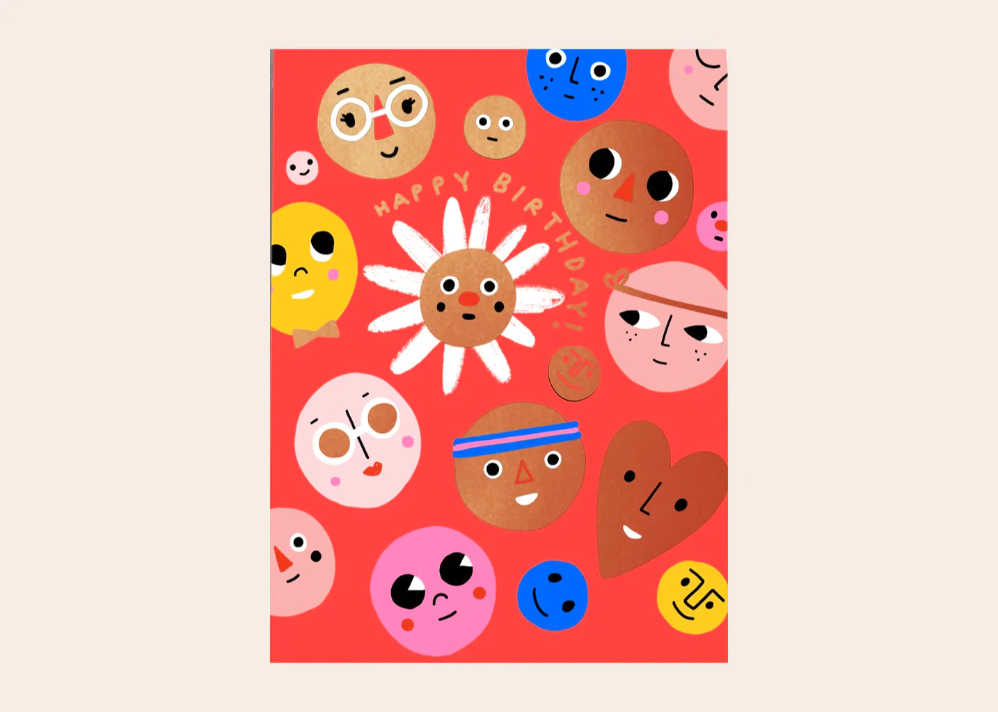 Happy Faces Card