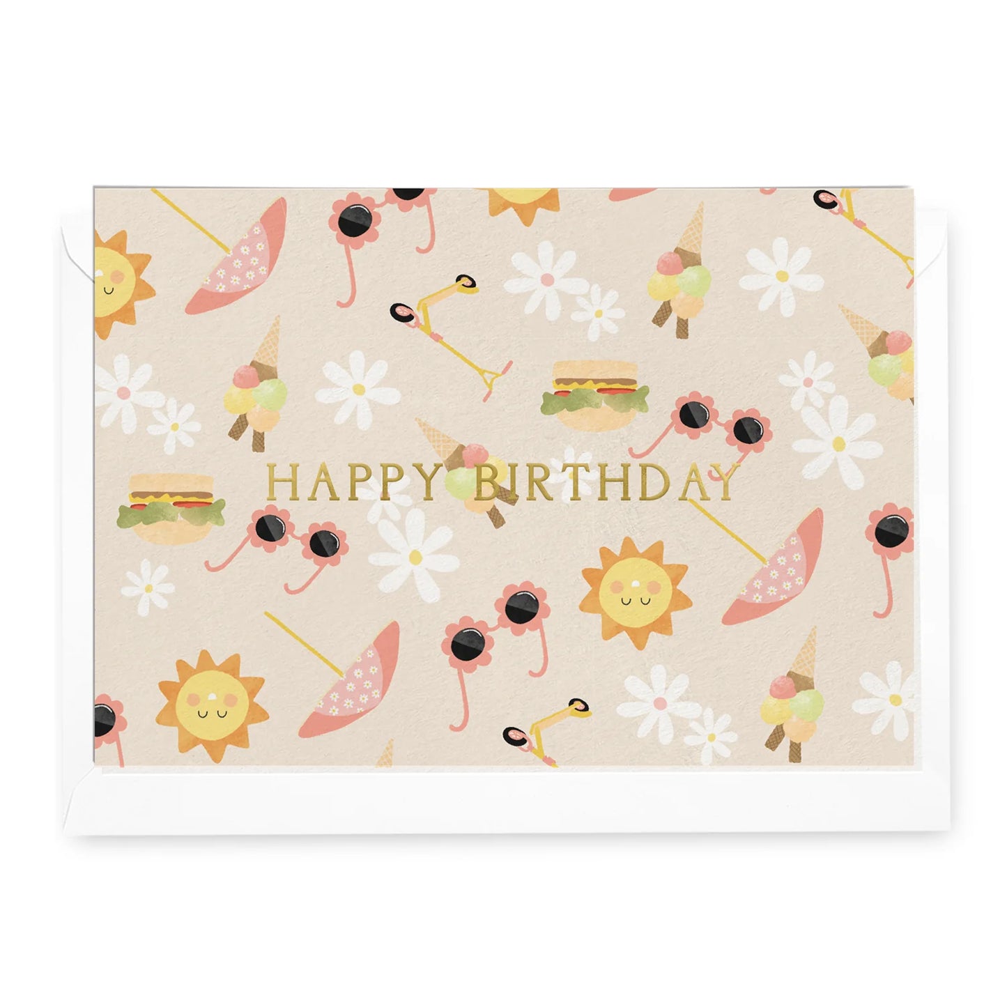 Happy Birthday Summer Daze Card