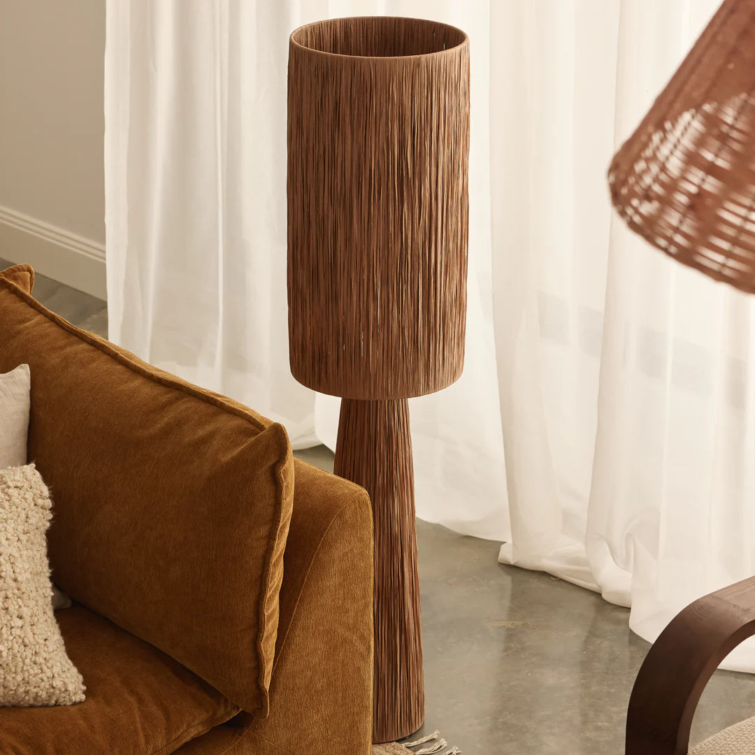 Cassia Floor Lamp Terracotta