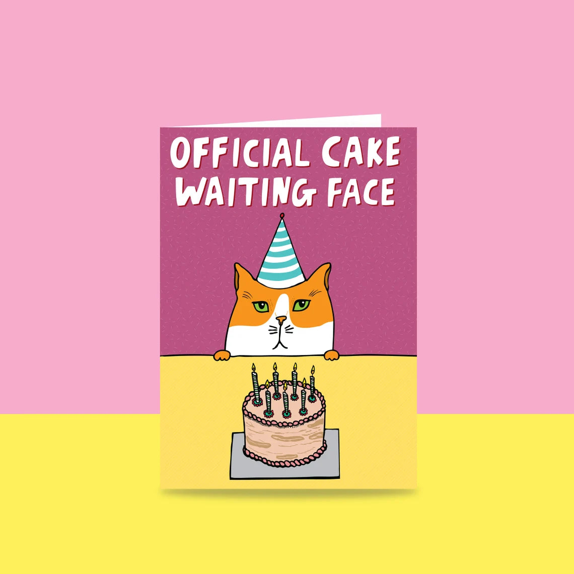 Cake Waiting Card