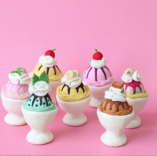 Felt Ice-cream Sundae