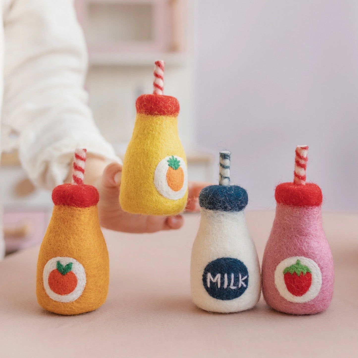 Felt Dolly Drinks