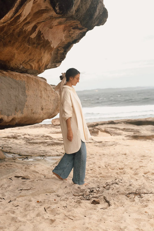 Tide Cord Jacket/Dress Cream