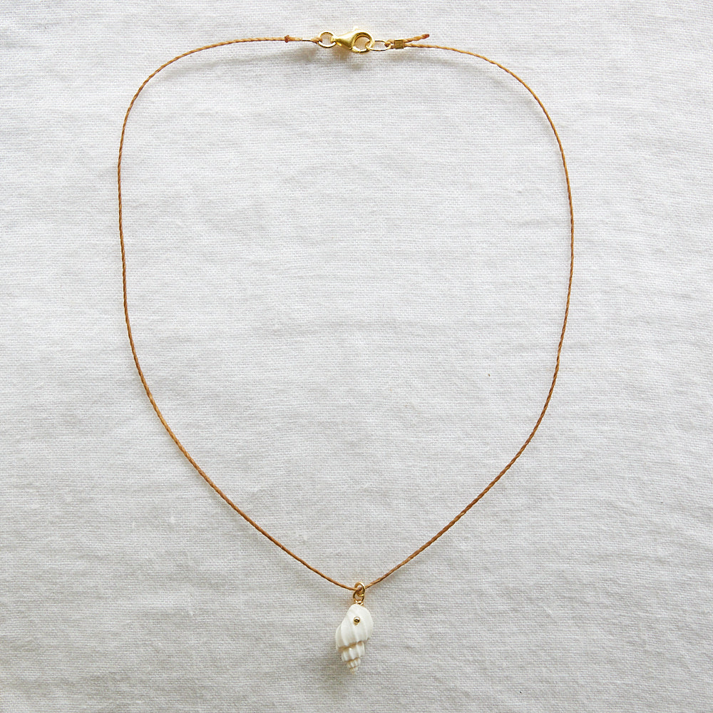 Natural Shell Cord necklace