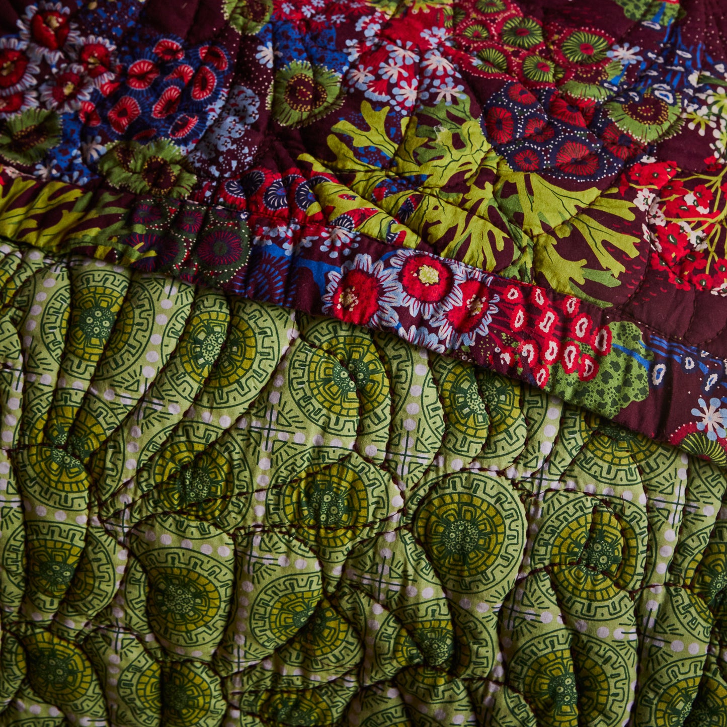 Cora Bedcover - Garnet