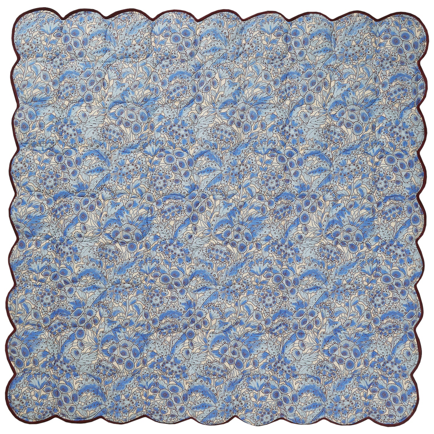 Lucia Scalloped Coverlet
