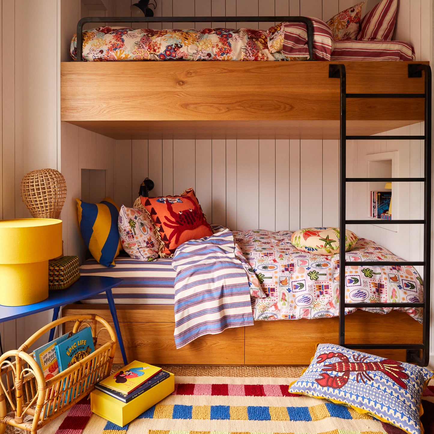 Selene Cotton Sheets - Azure Fitted
