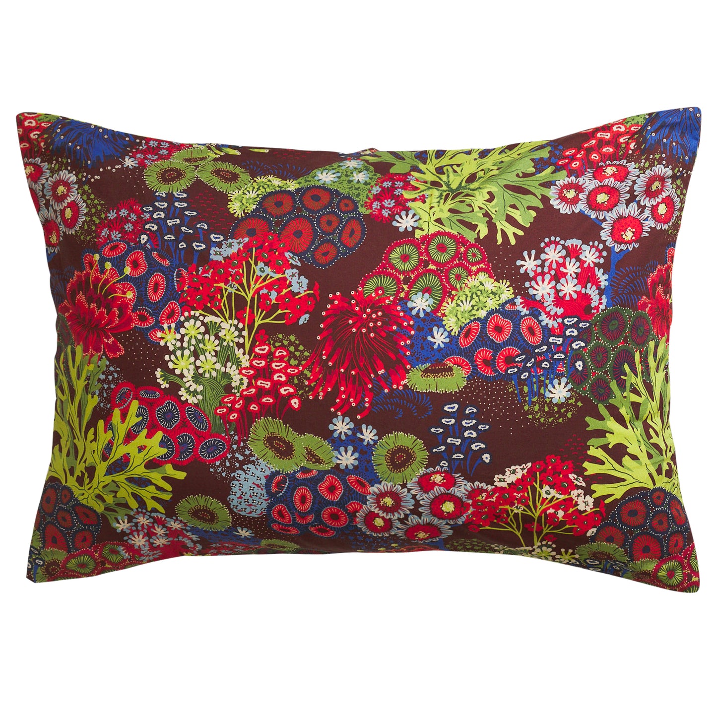 Cora Cotton Pillowcase Set - Garnet