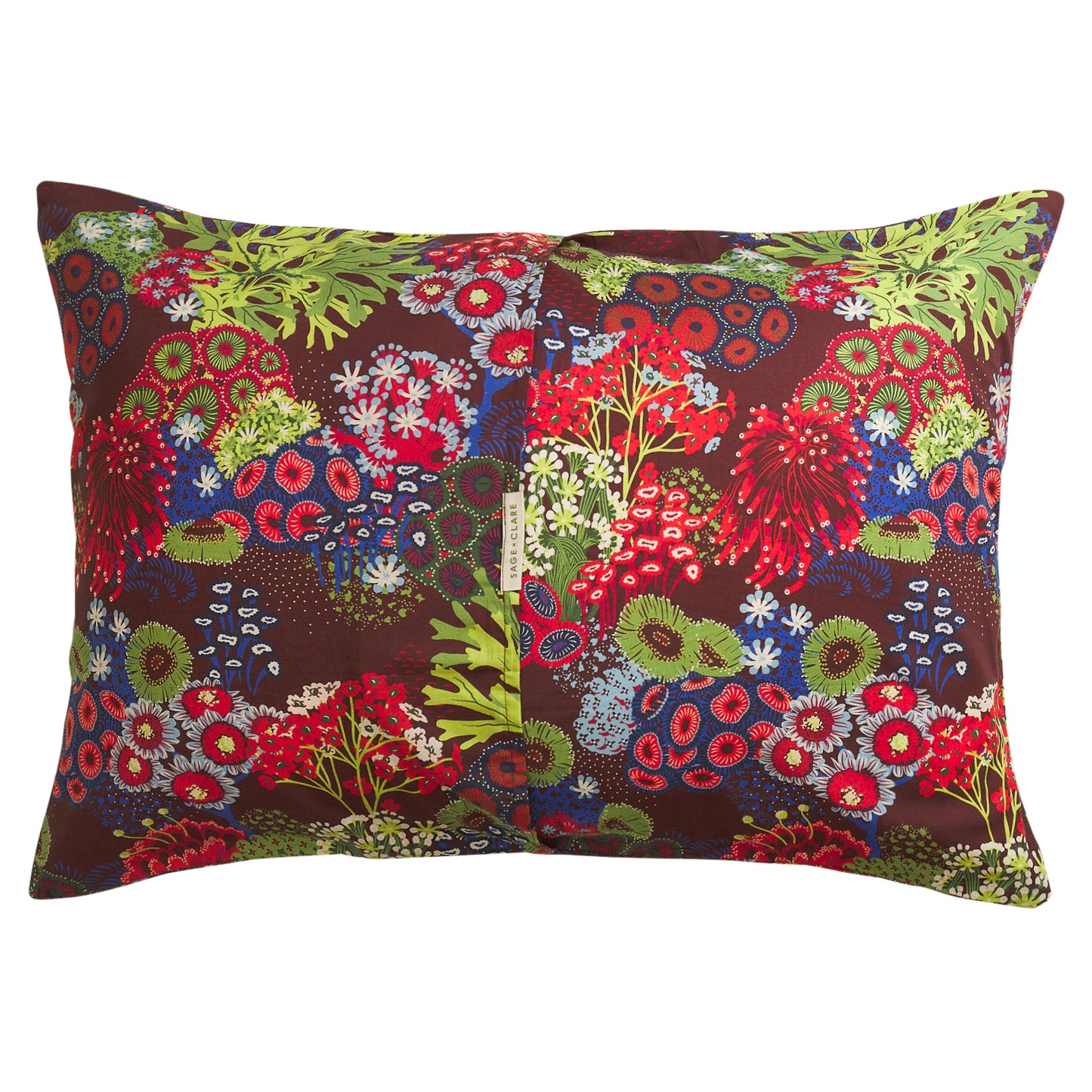 Cora Cotton Pillowcase Set - Garnet