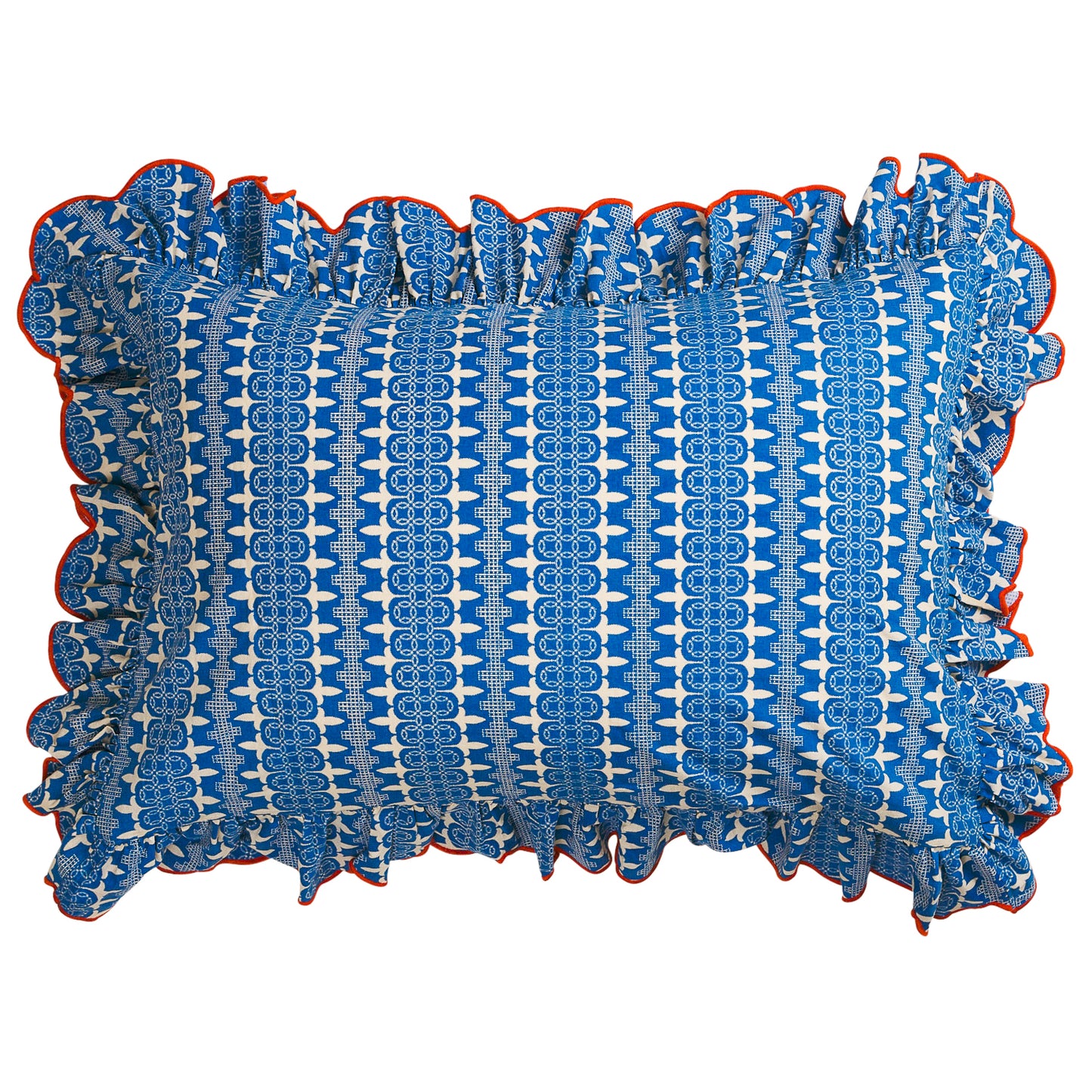 Esme Cotton Pillowcase Set - Azure