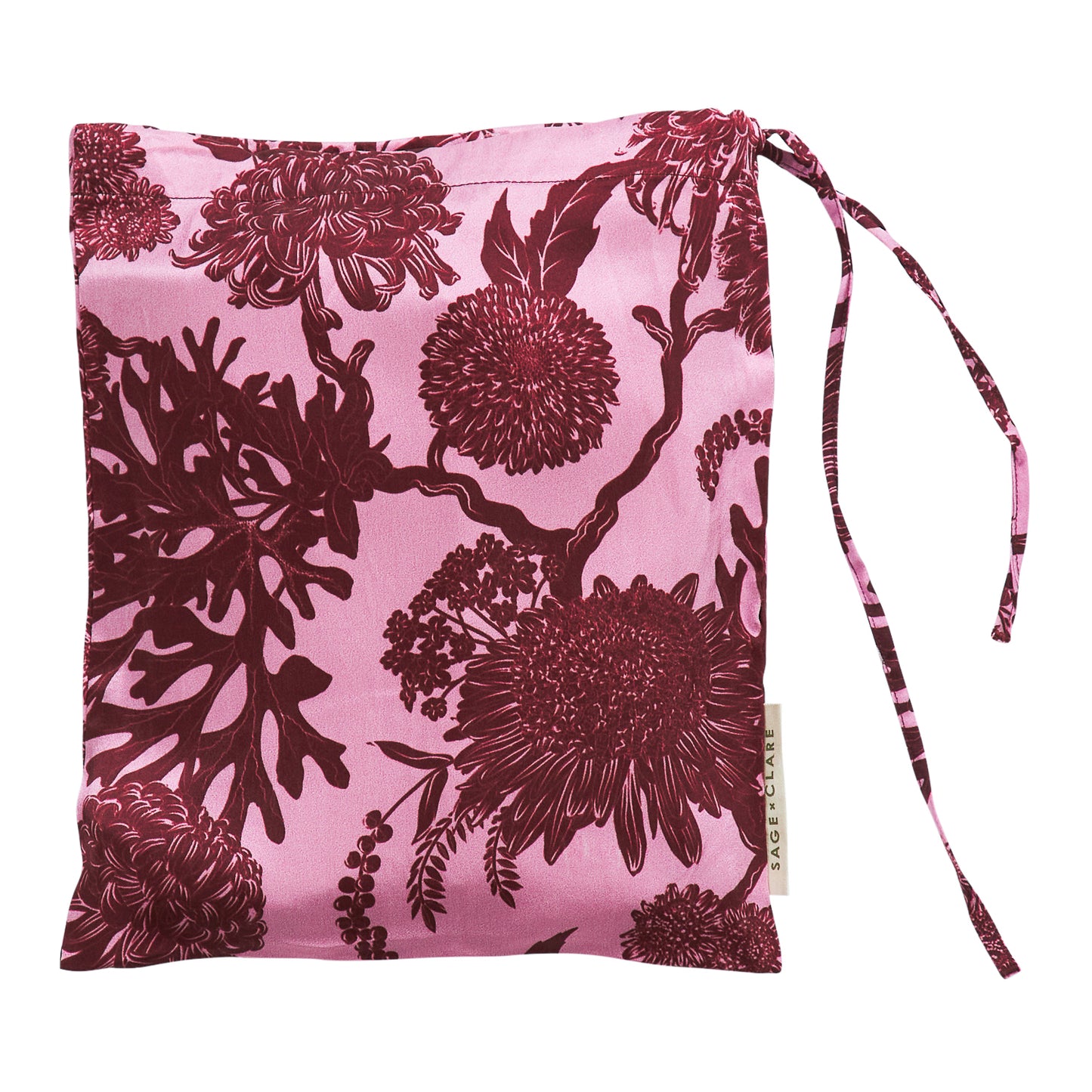 Delphine Silk Pillowcase - Orchid