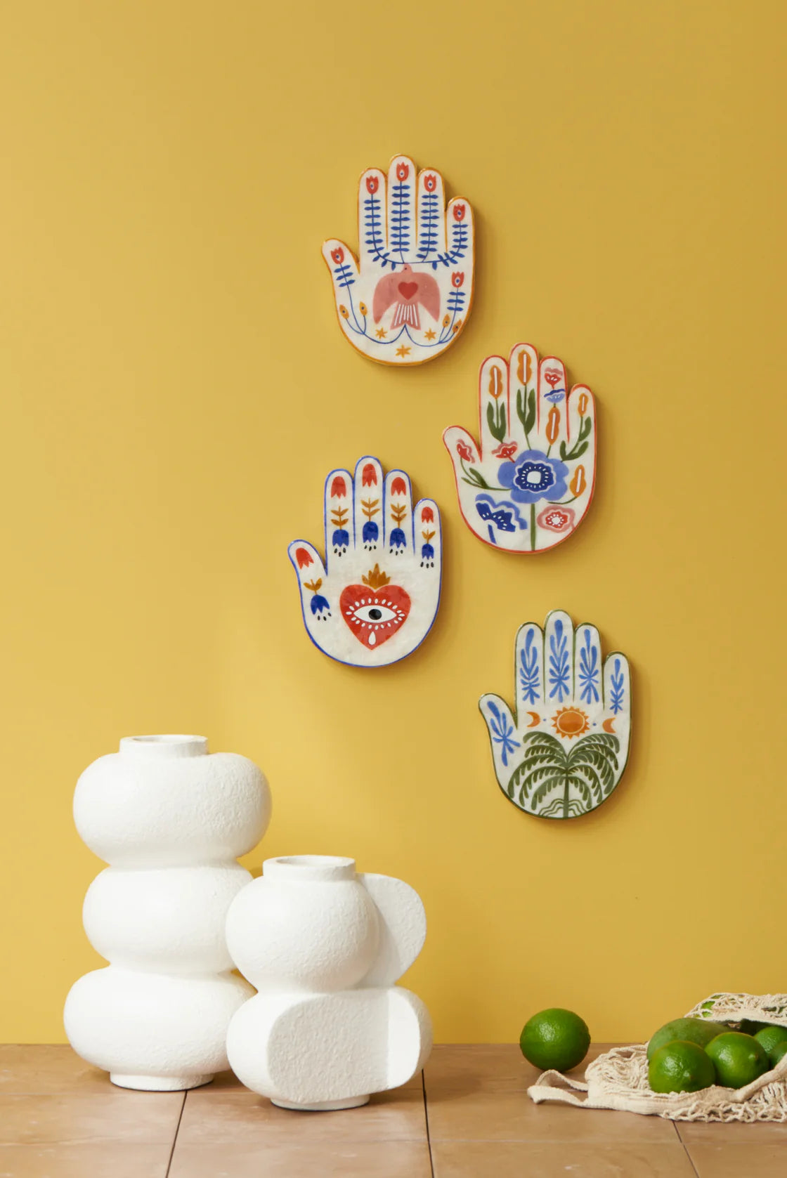 Tulum Hand Palm Tree Wall Art