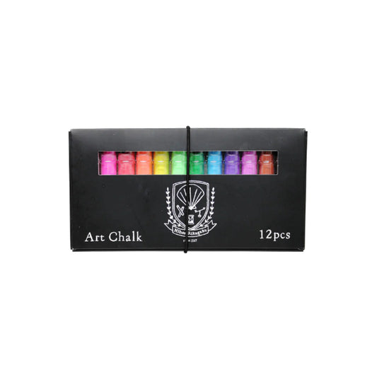Dustless Art Chalk 12 Colours