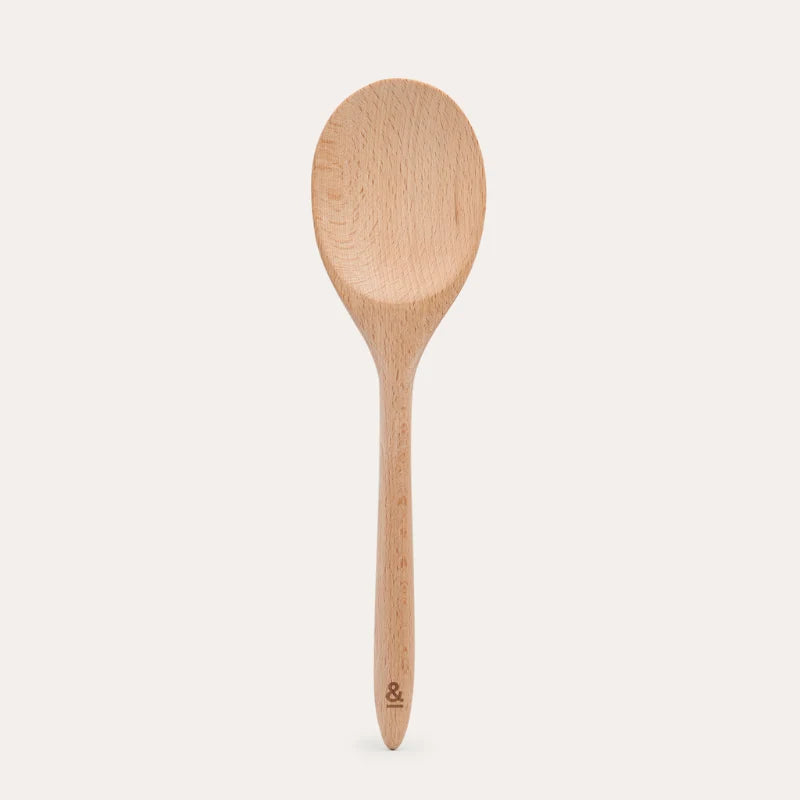 Wooden Beechwood Large Serving Spoon