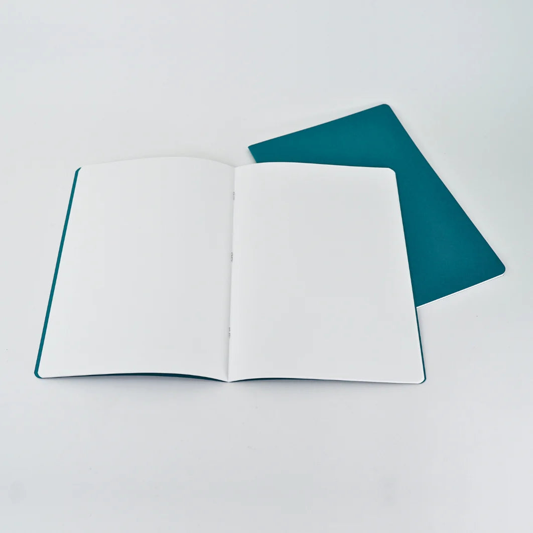 Lesson Book Portrait A4 Blue Green