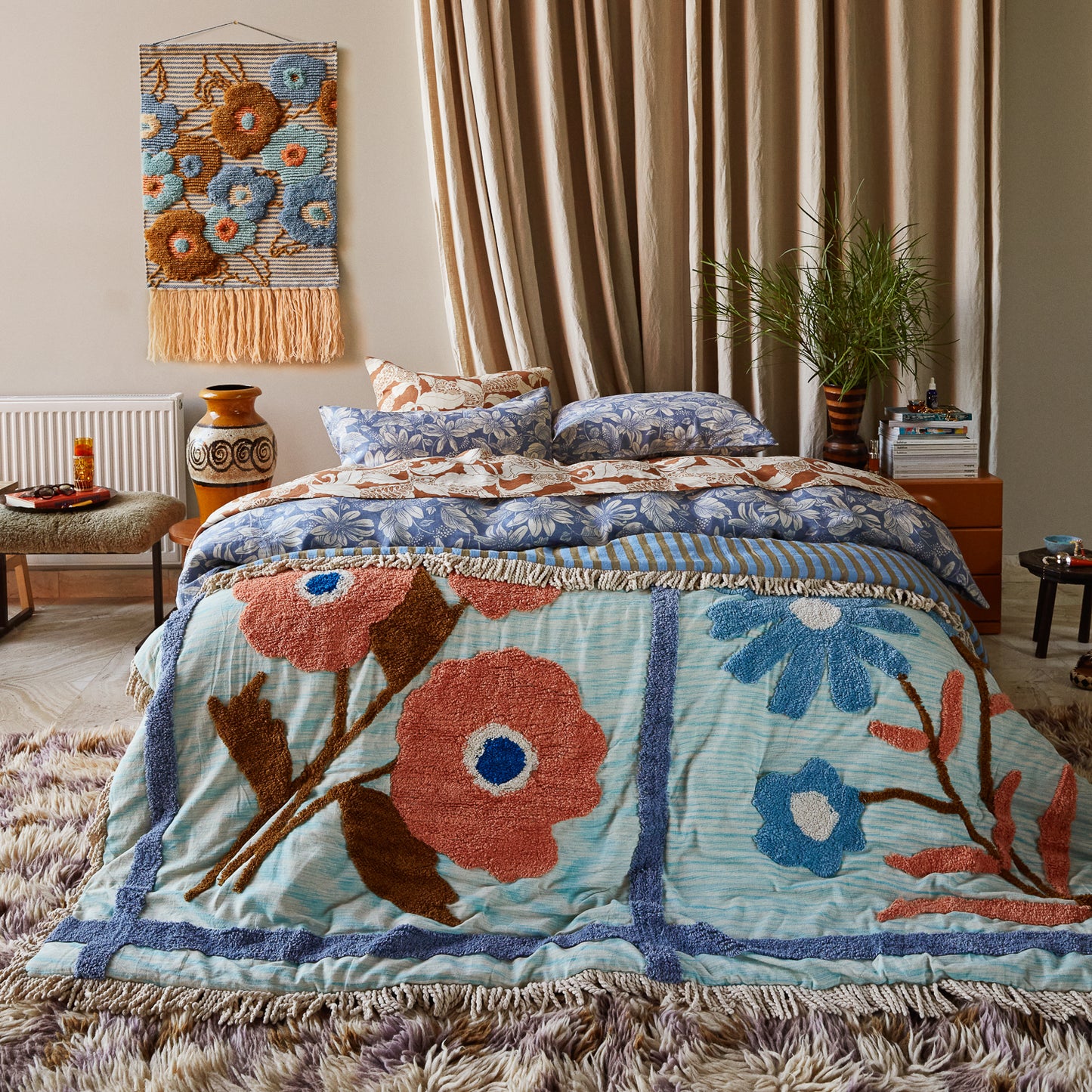 Charita Tufted Bedcover