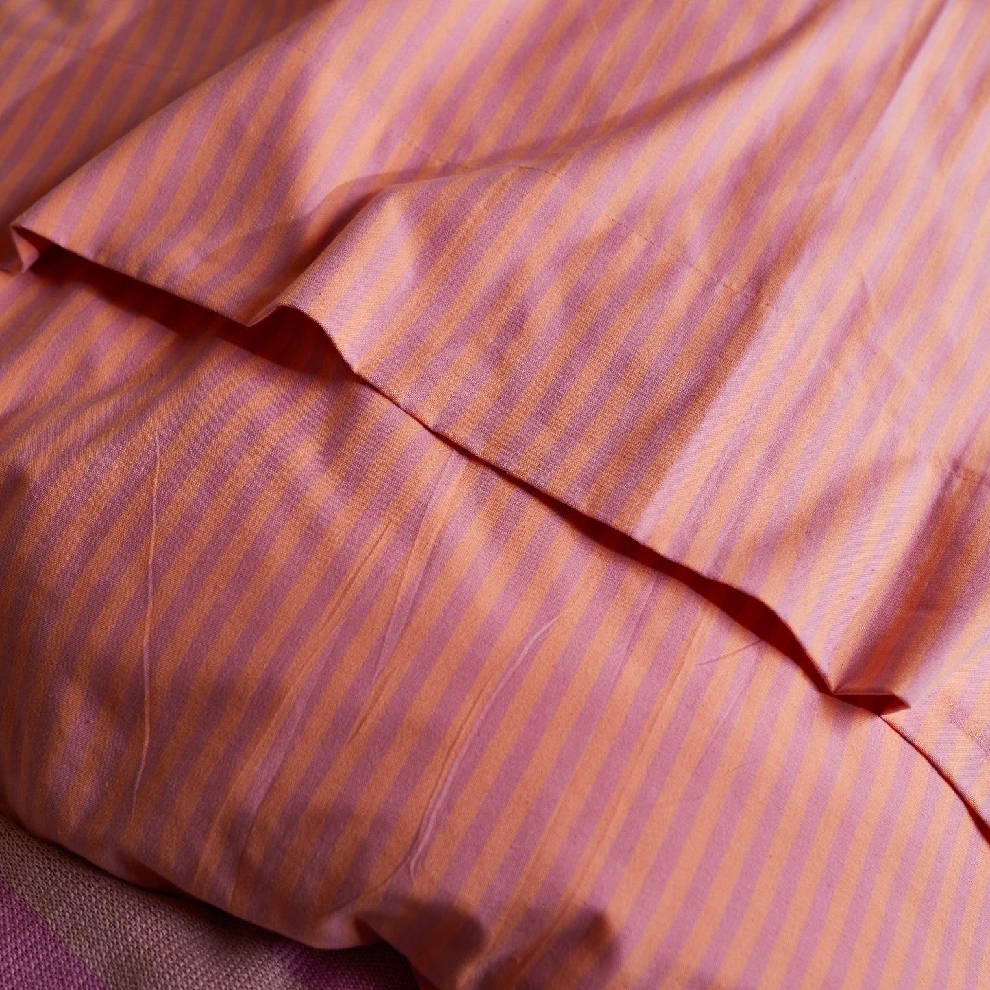Bundi Cotton Fitted Sheet - Rosewater