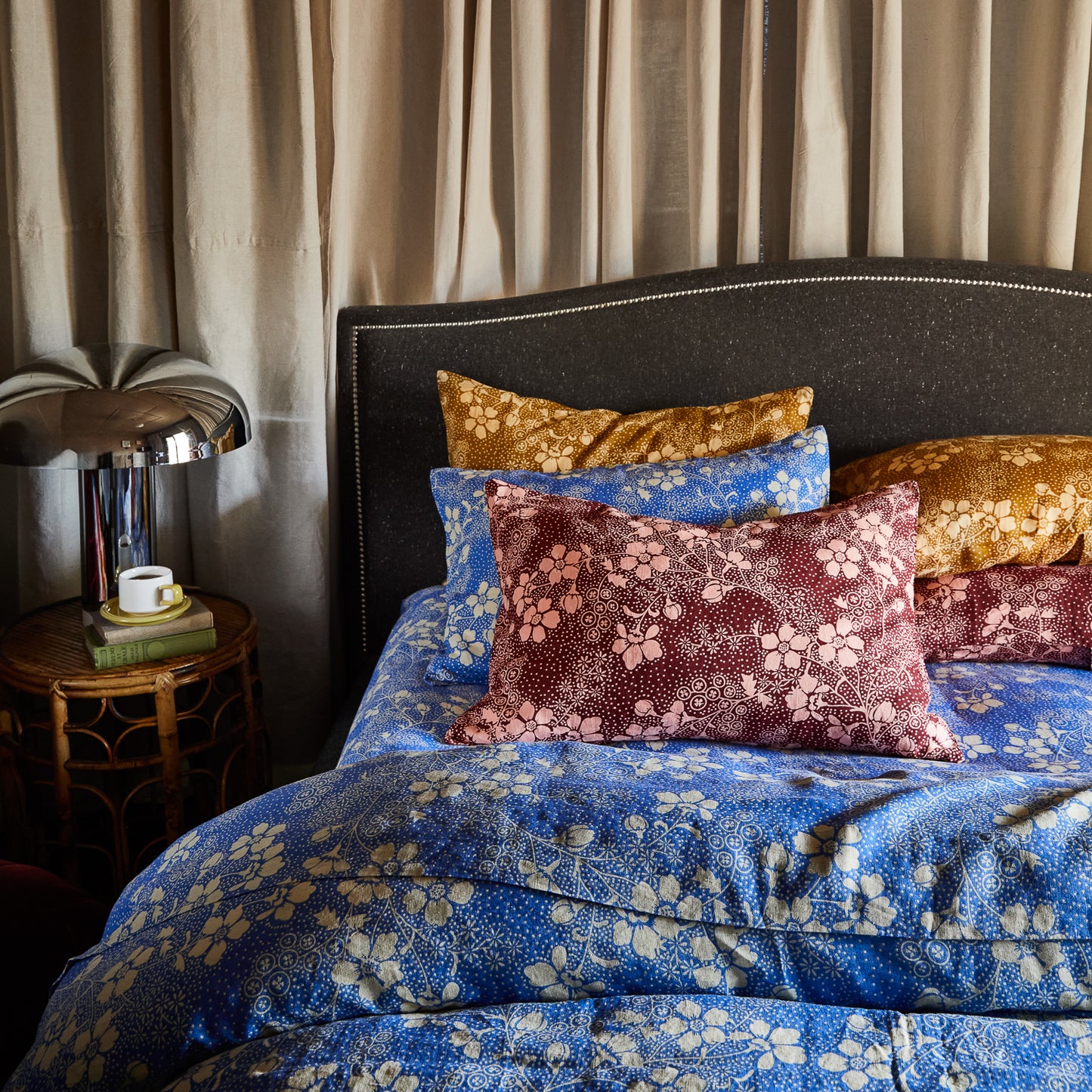 Salina Linen Pillowcase Set - Clove