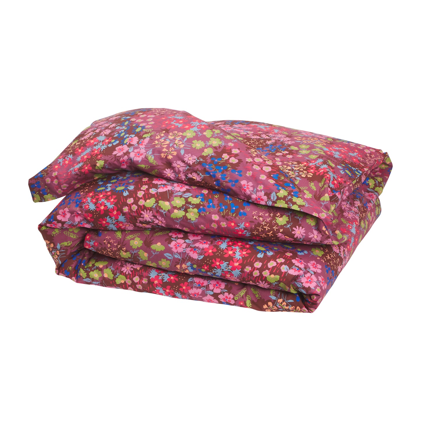Aisha Cotton Quilt Cover - Plumberry