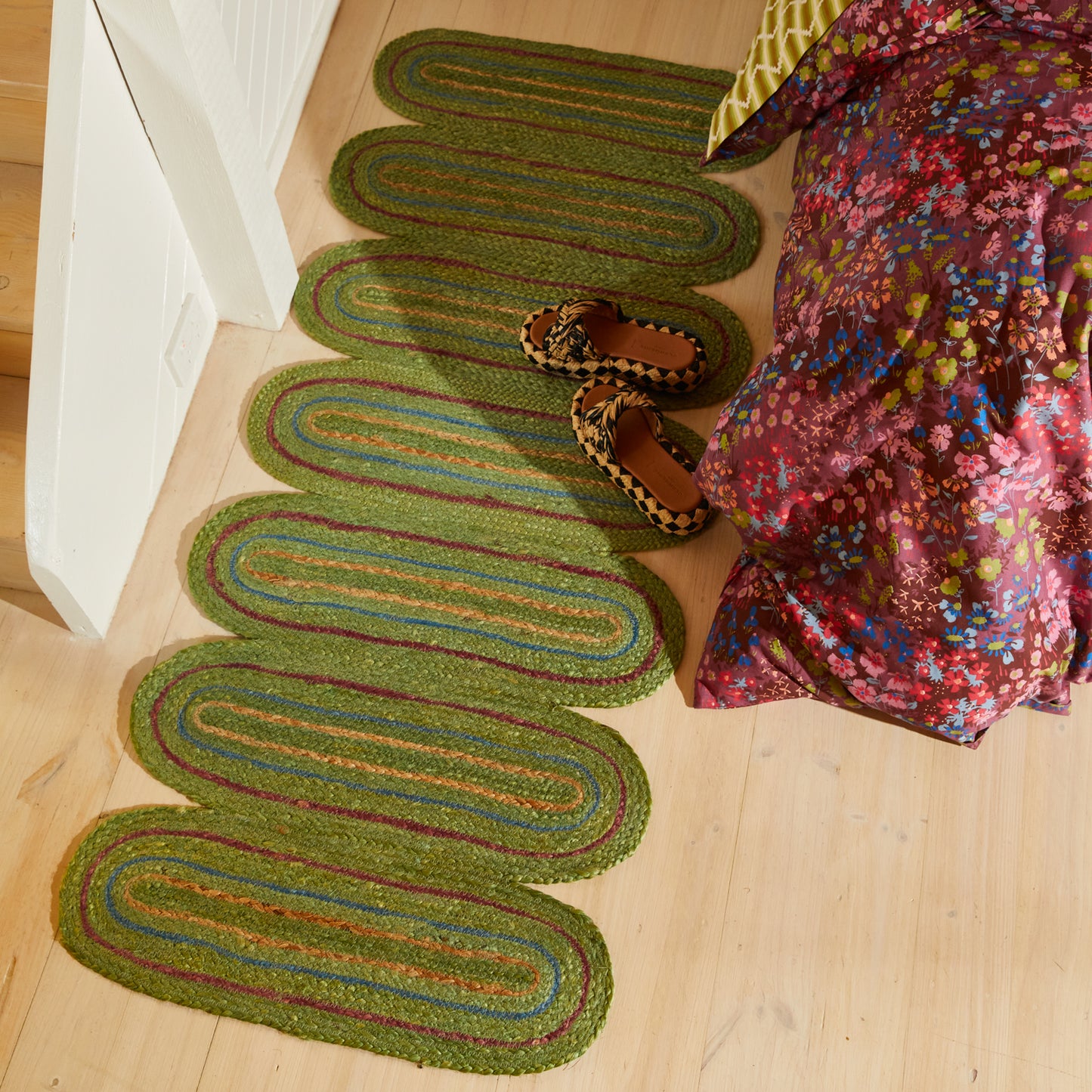 Kasi Jute Runner - Palm 67.5 x 156 cm