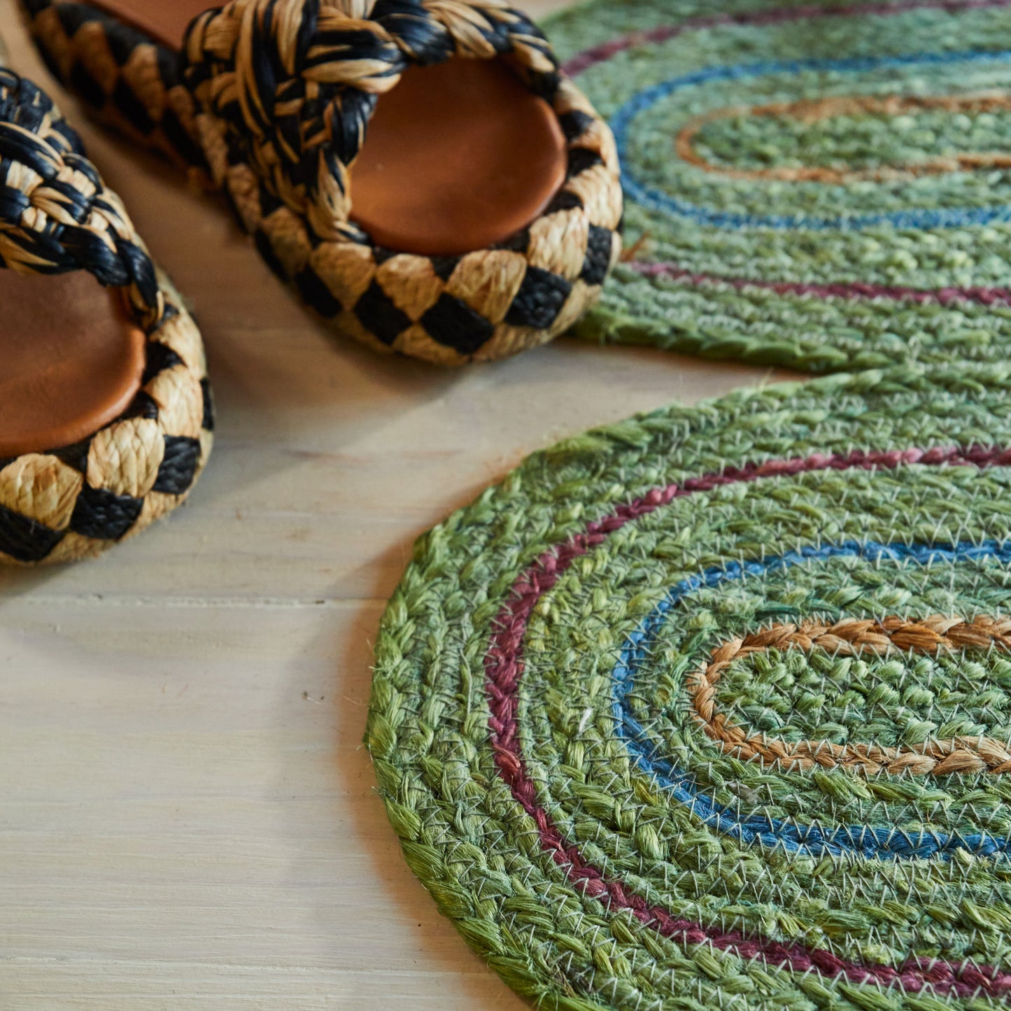 Kasi Jute Runner - Palm 67.5 x 156 cm