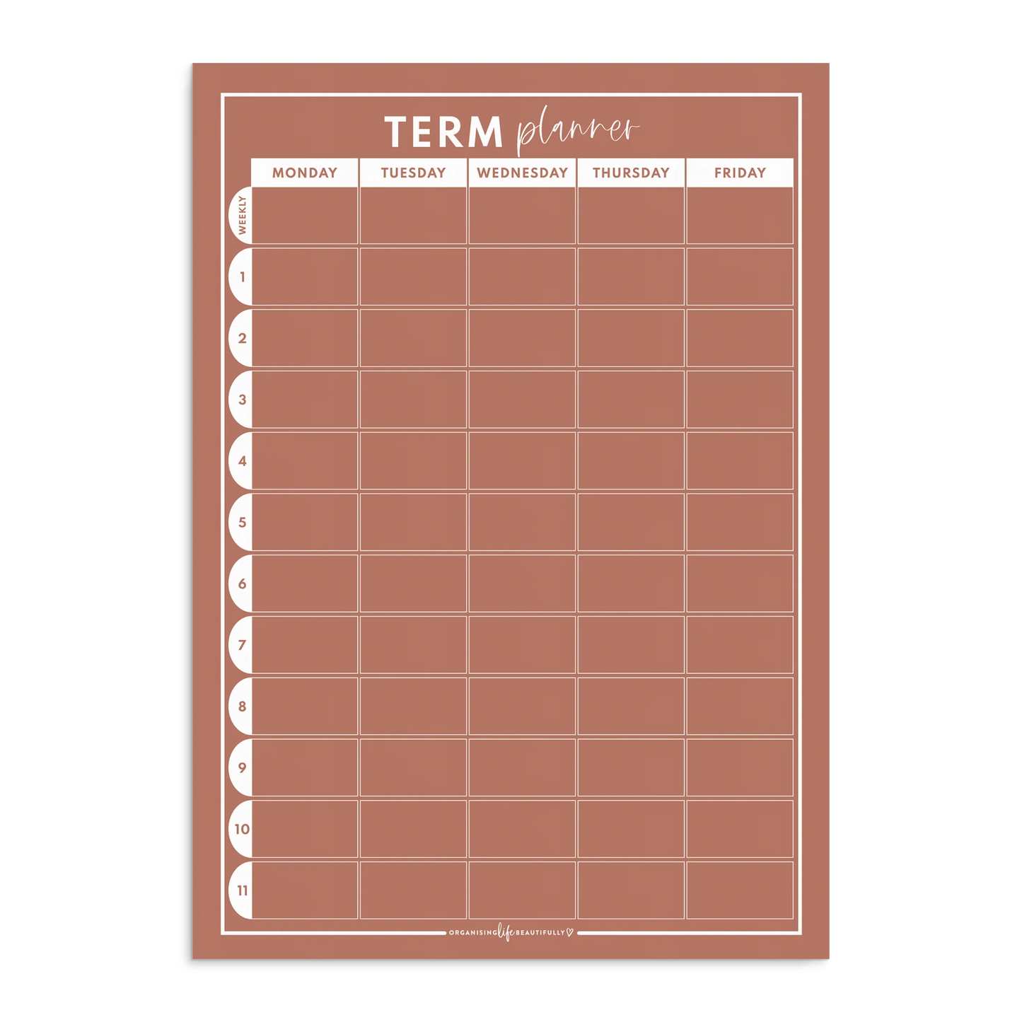 Magnet School Term Planner