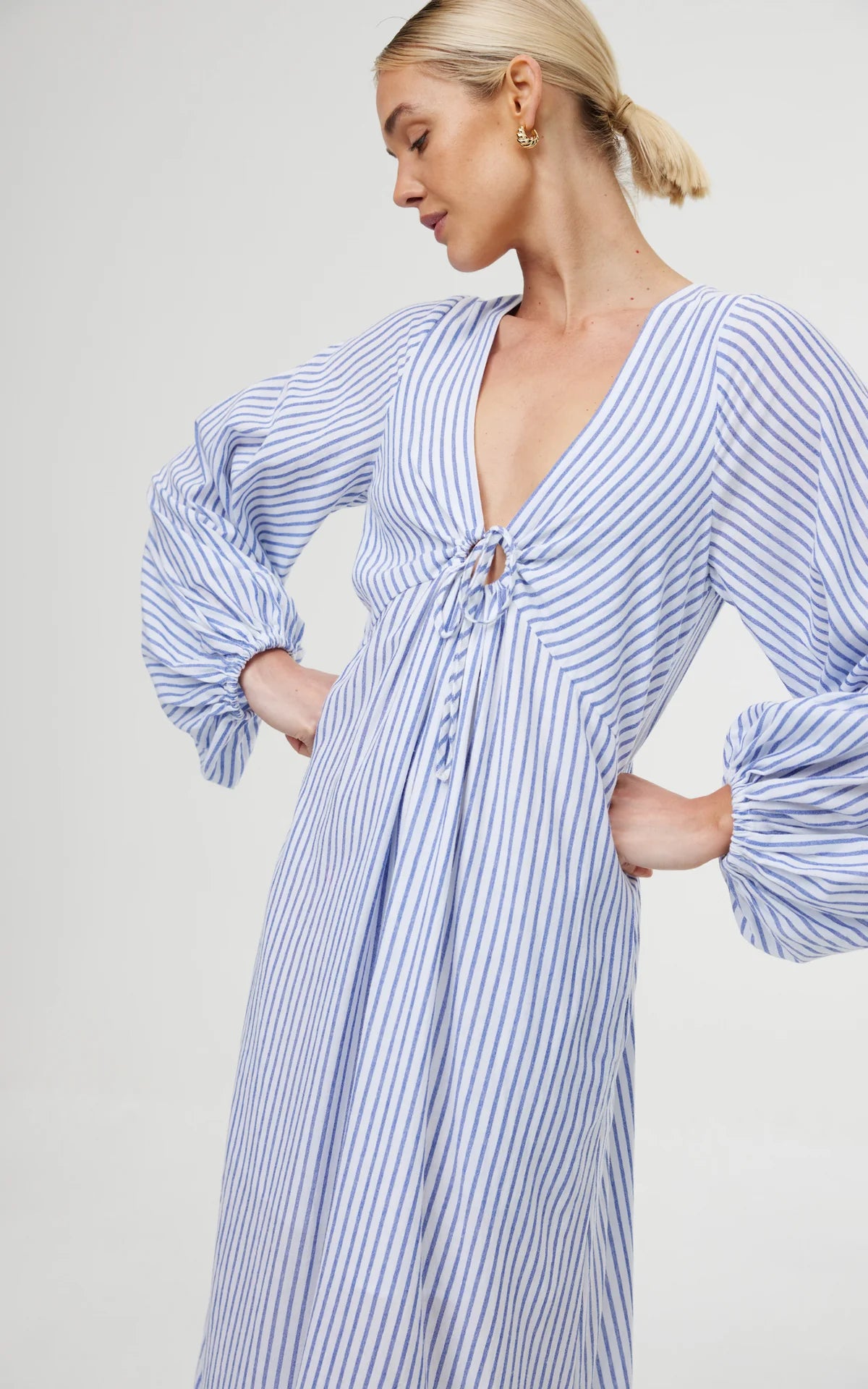 Marais Dress Sea Stripe