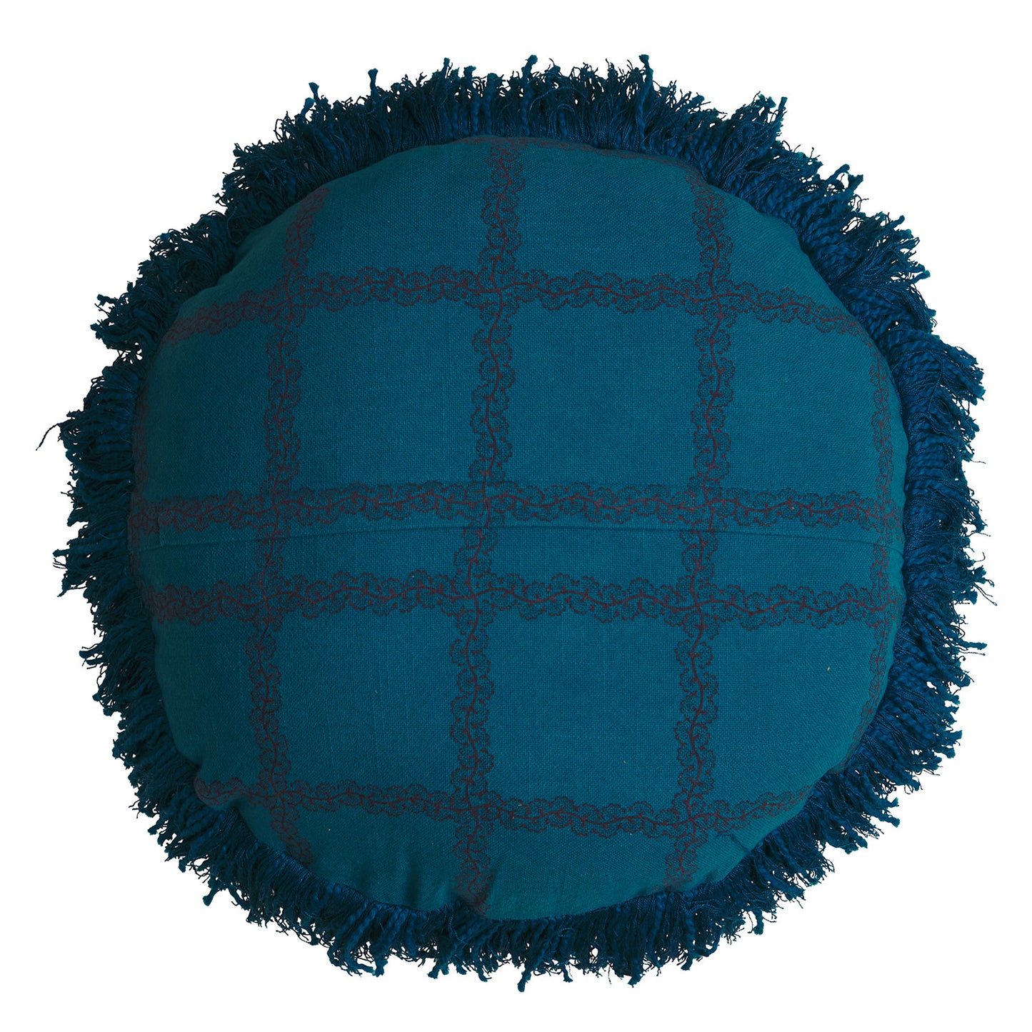 Lottie Embroidered Cushion Feather Insert