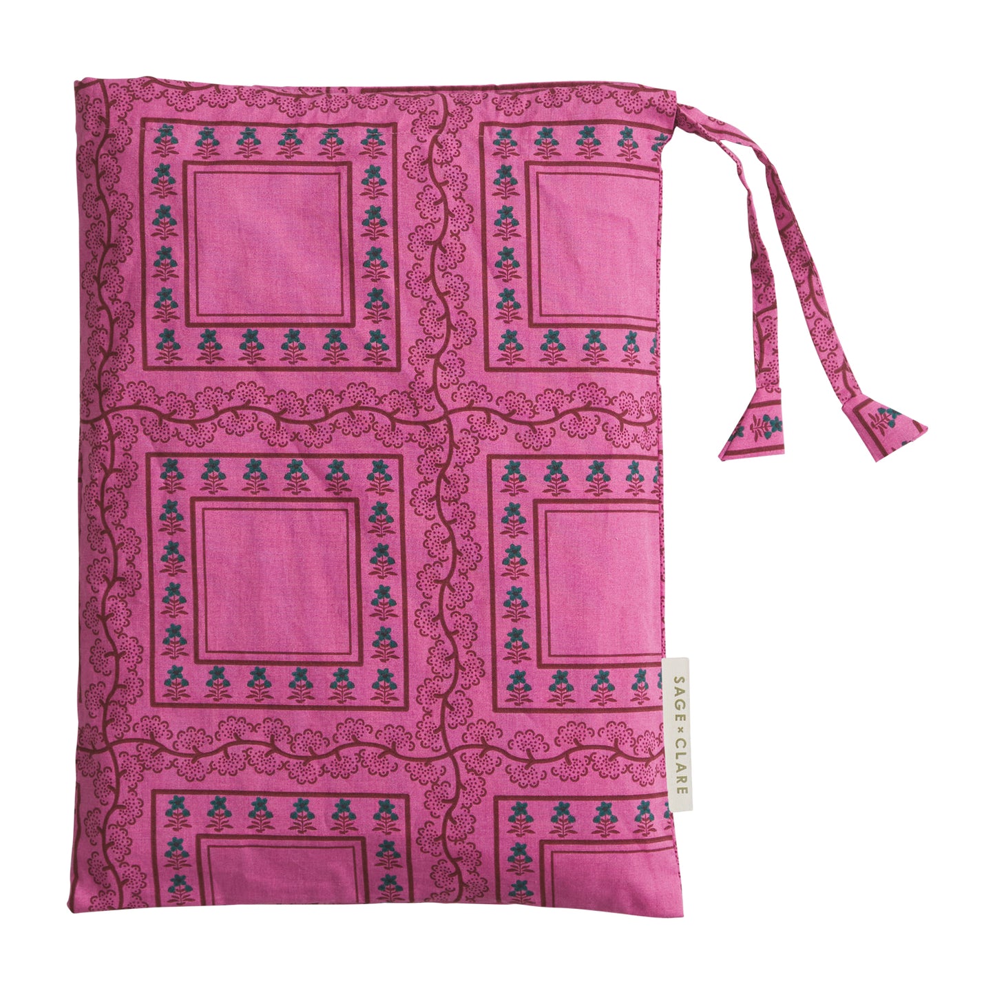 Orson Cotton Pillowcase Set - Fuchsia