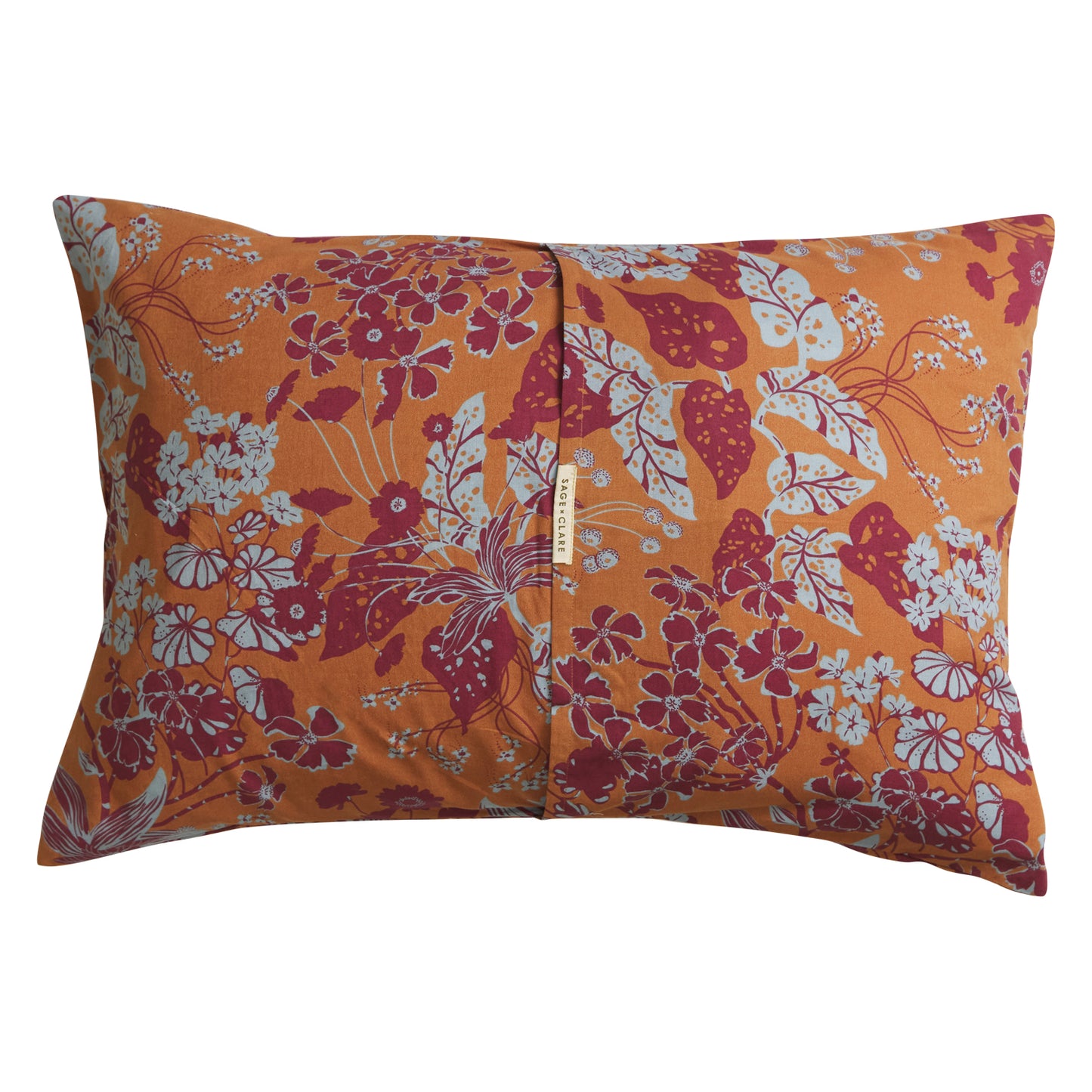 Jeanette Cotton Pillowcase Set - Copper