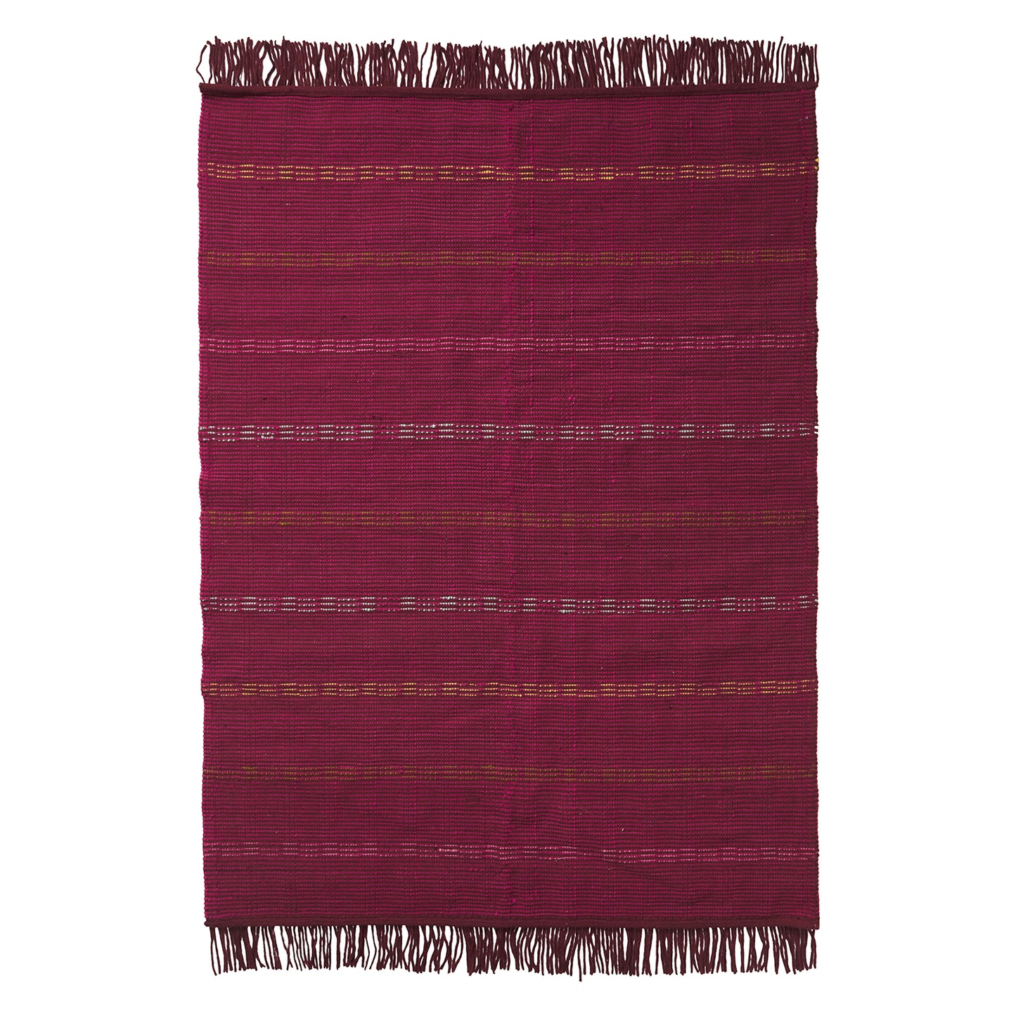 Morell Knotted Rug - Fuchsia