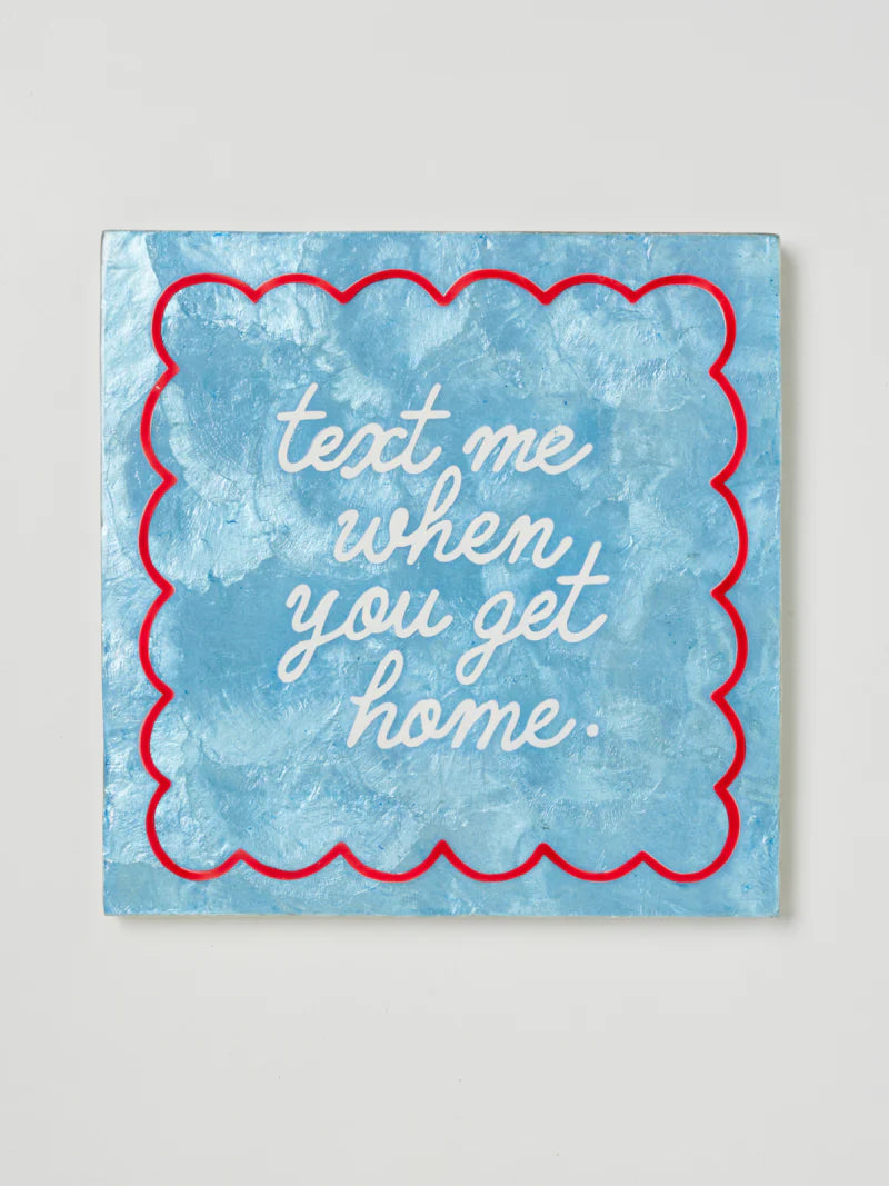 Fun House Text Tile