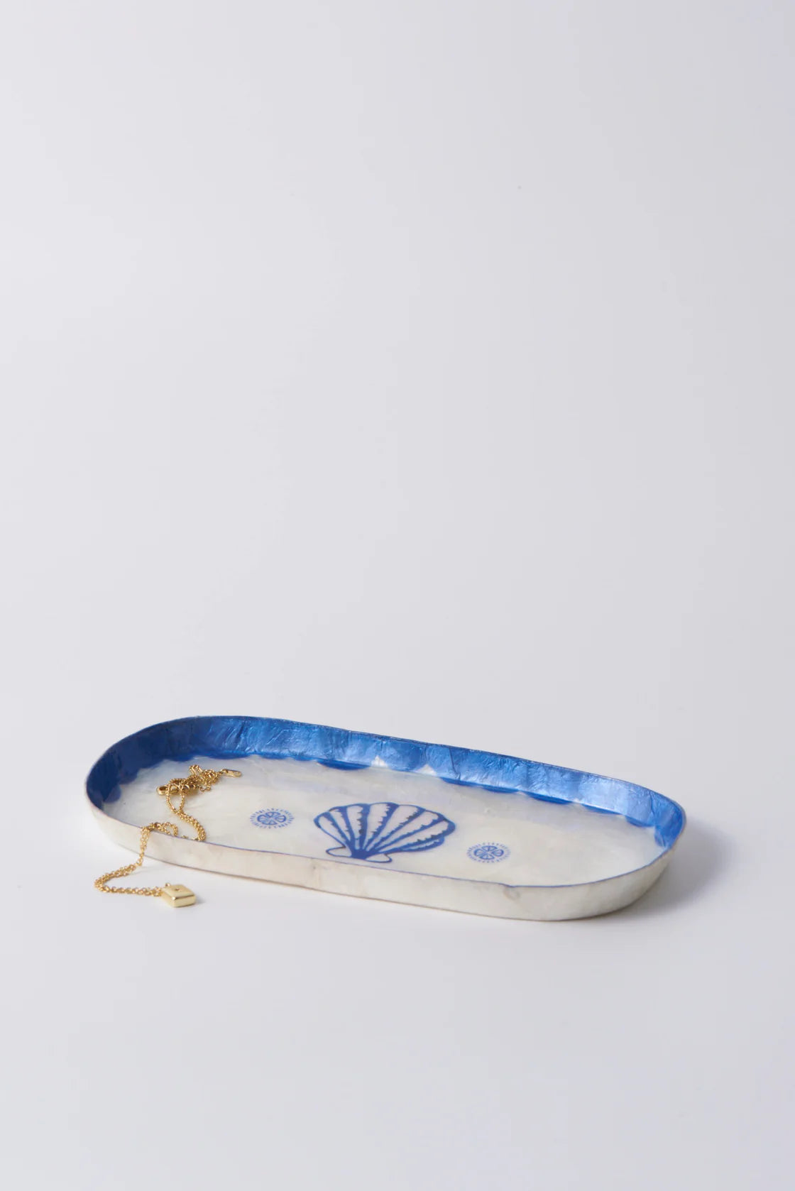 Atlantic Shell Tray Blue