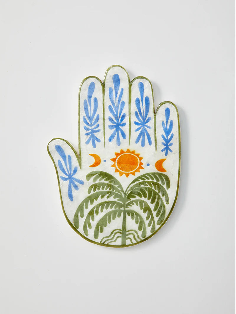 Tulum Hand Palm Tree Wall Art