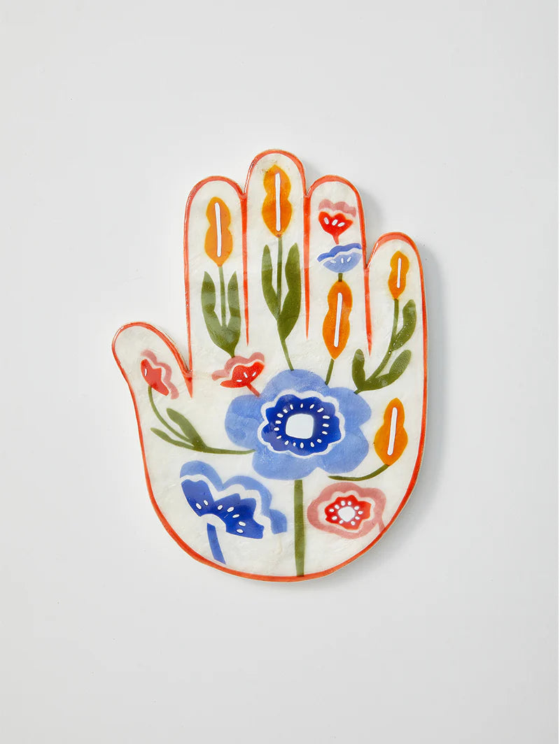 Tulum Hand Floral Wall Art