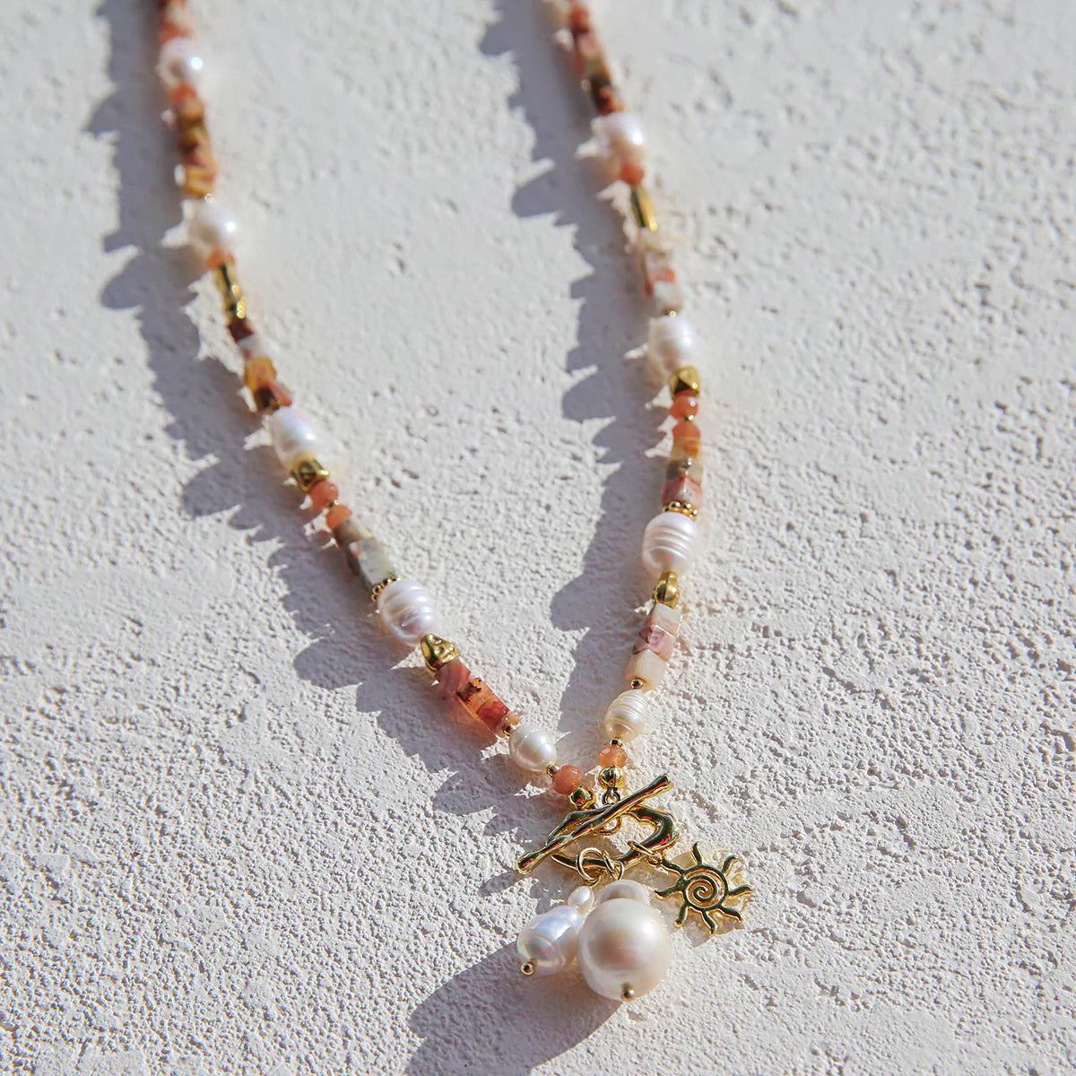 Agate Fob Necklace