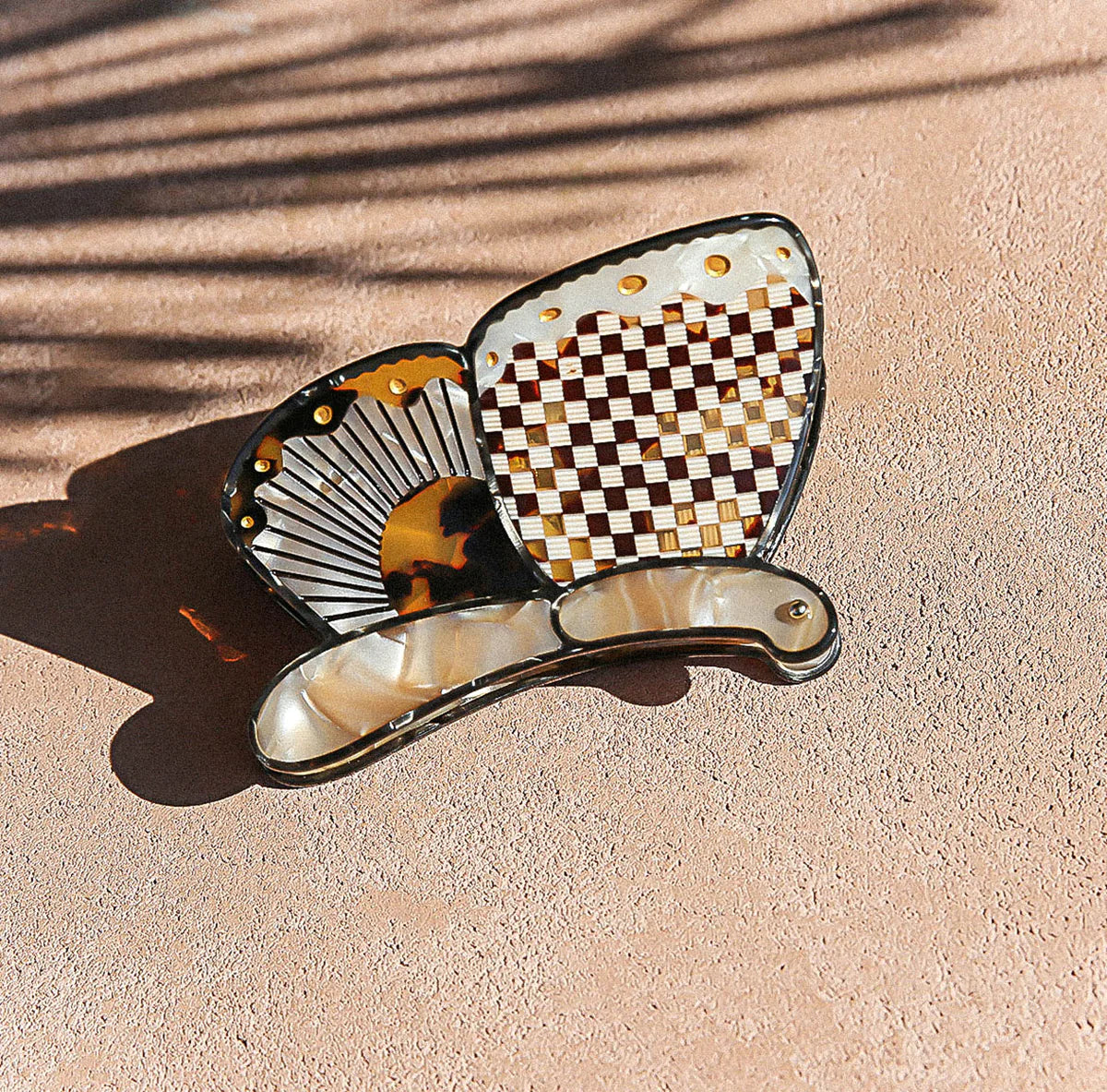 Tortoise Butterfly Claw Clip