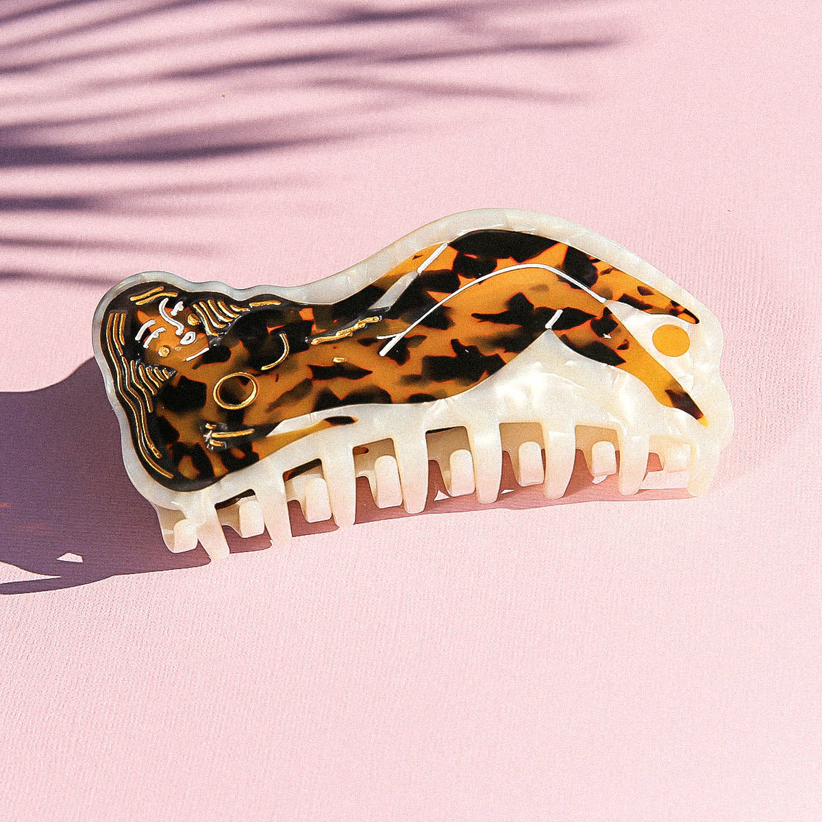 Figure Hair Claw Clip Tortoise