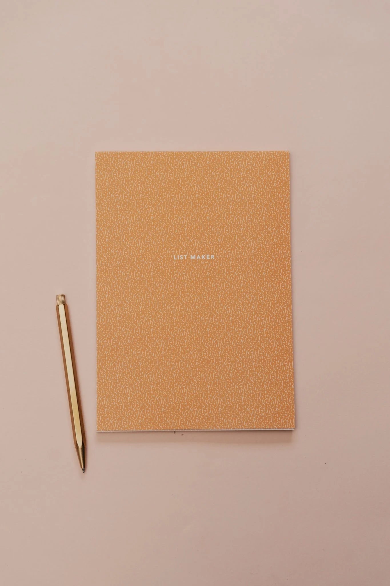Ochre Composition Listmaker Notepad