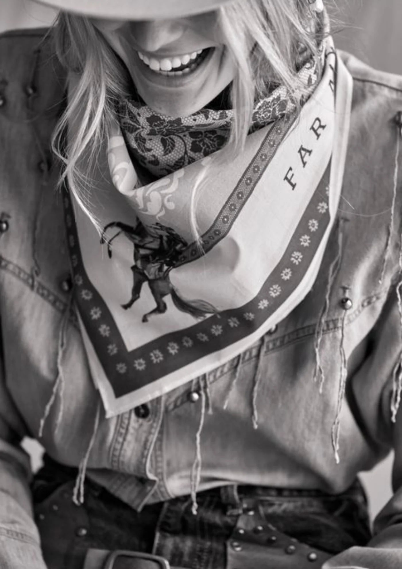 Paisley Palomino Silk Scarf