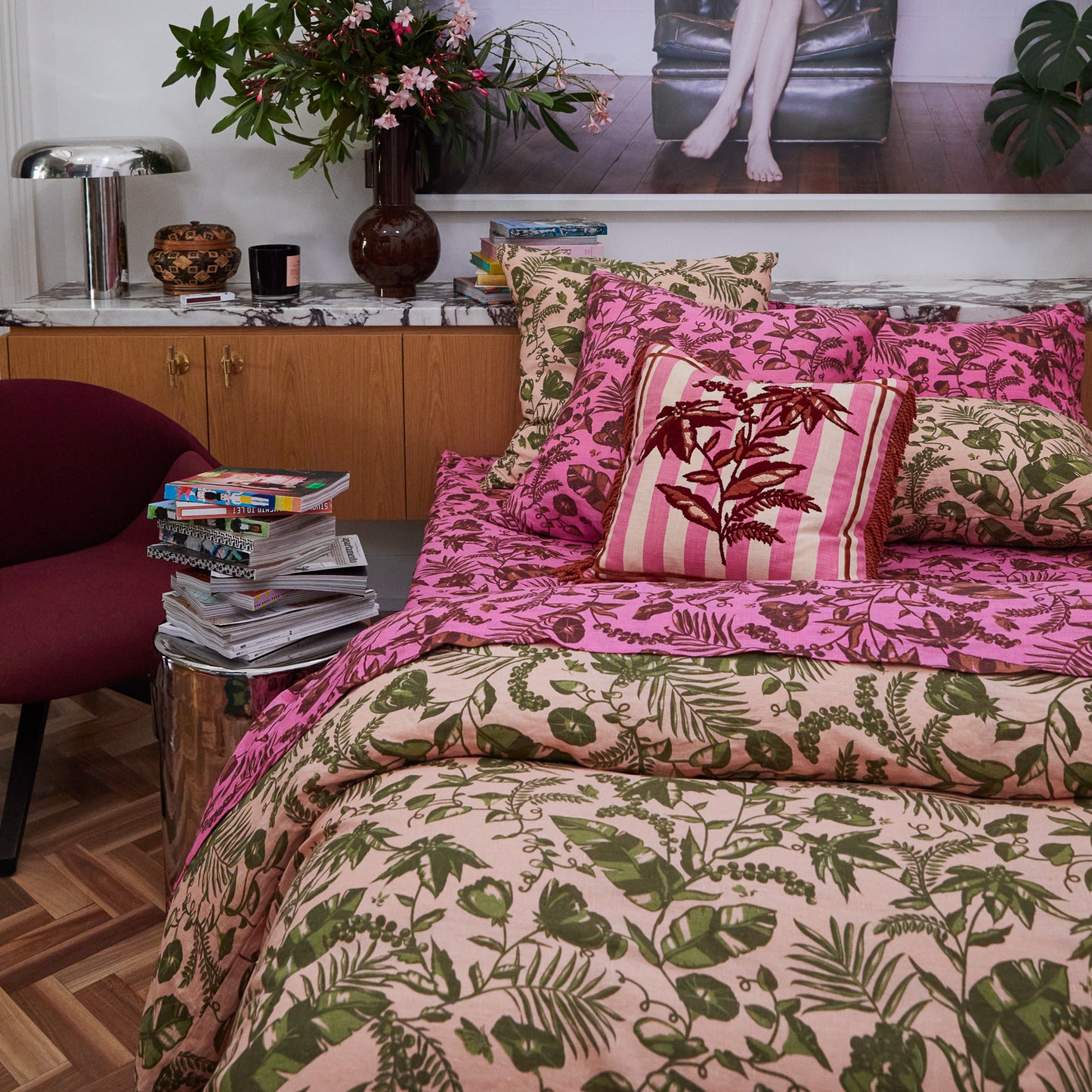 Basilio Embroidered Cushion
