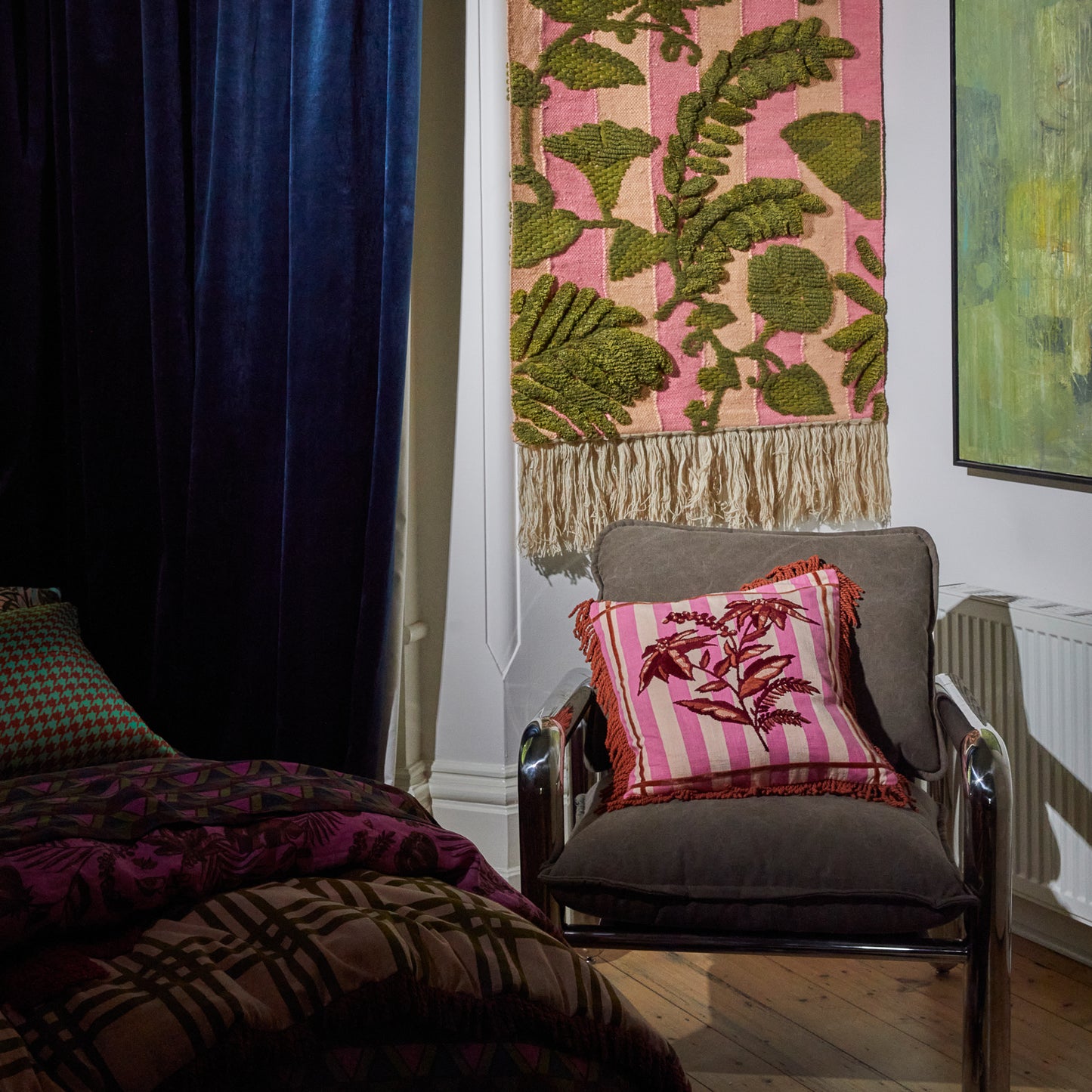 Basilio Embroidered Cushion
