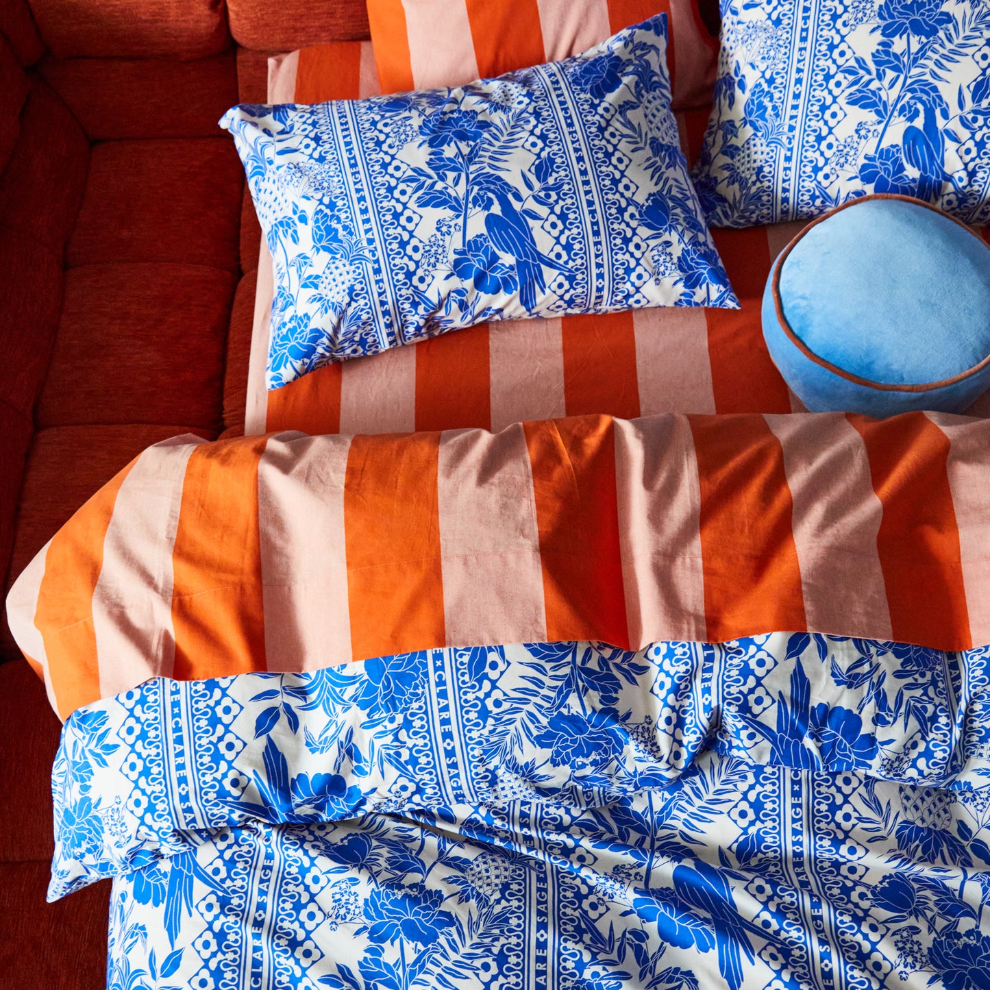 Blanca Cotton Flat Sheet Aperol