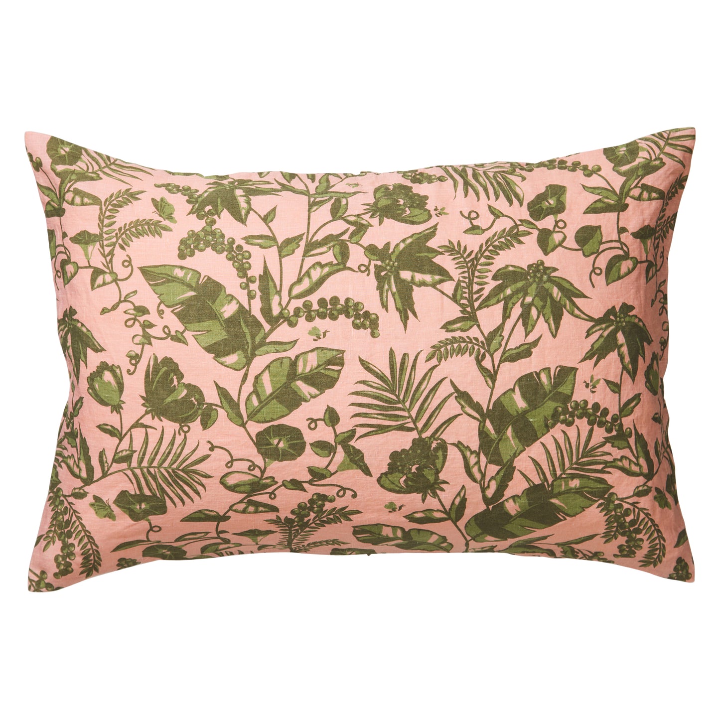 Safia Linen Pillowcase Set of 2 Martini