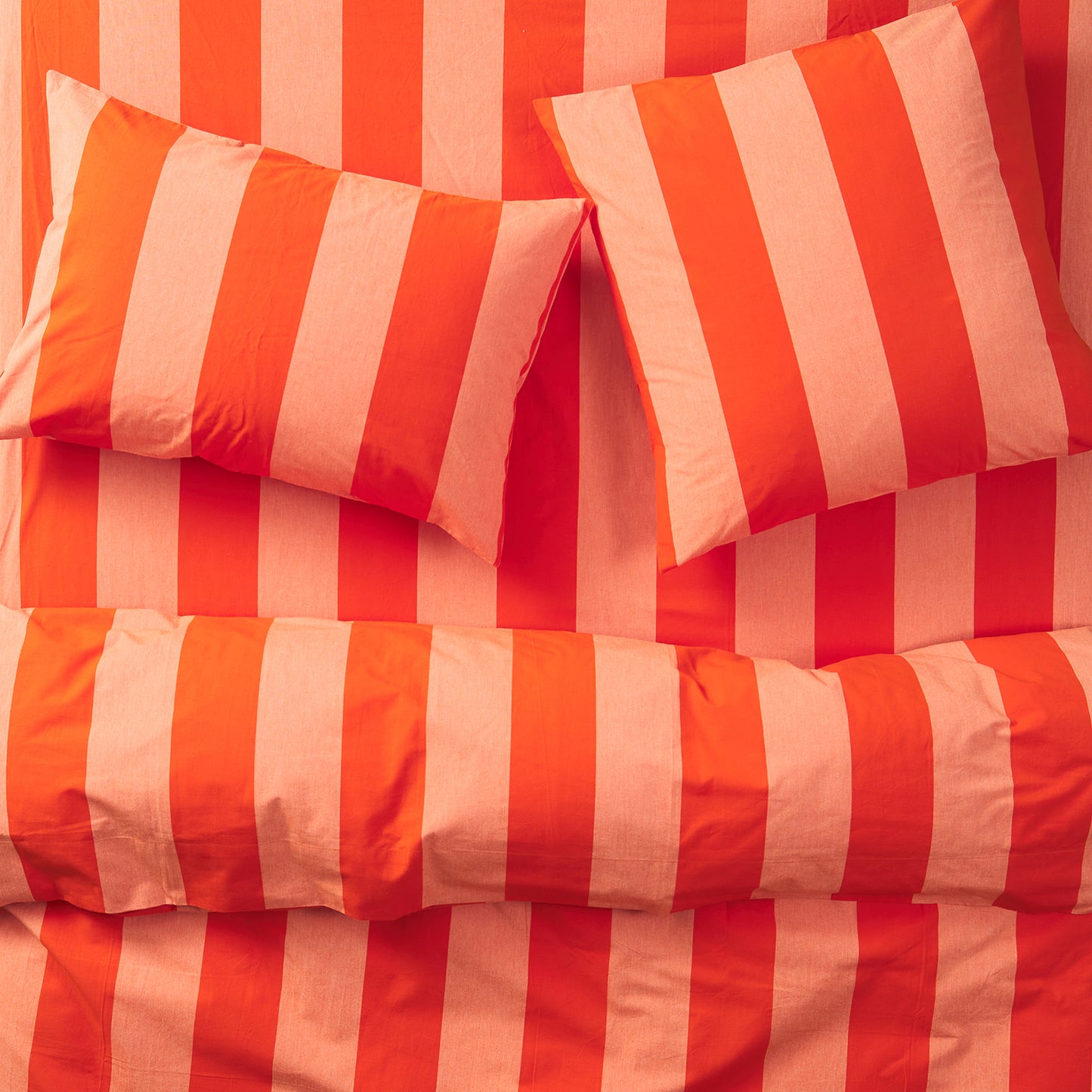 Blanca Cotton Pillowcase Set - Aperol