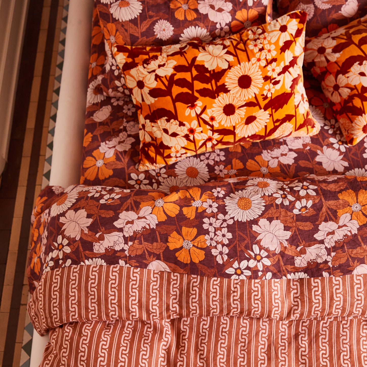 Fidel Linen Quilt Cover