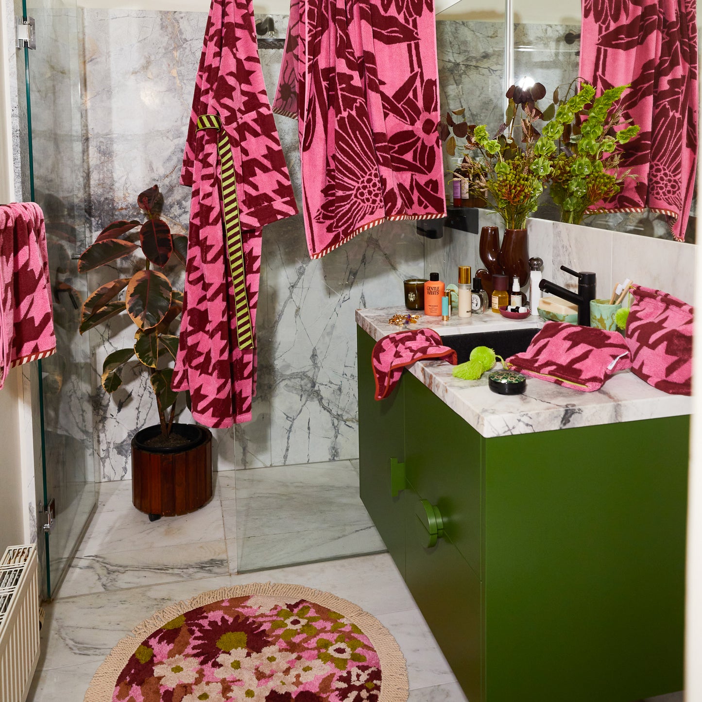 Benita Bath Sheet Cosmos